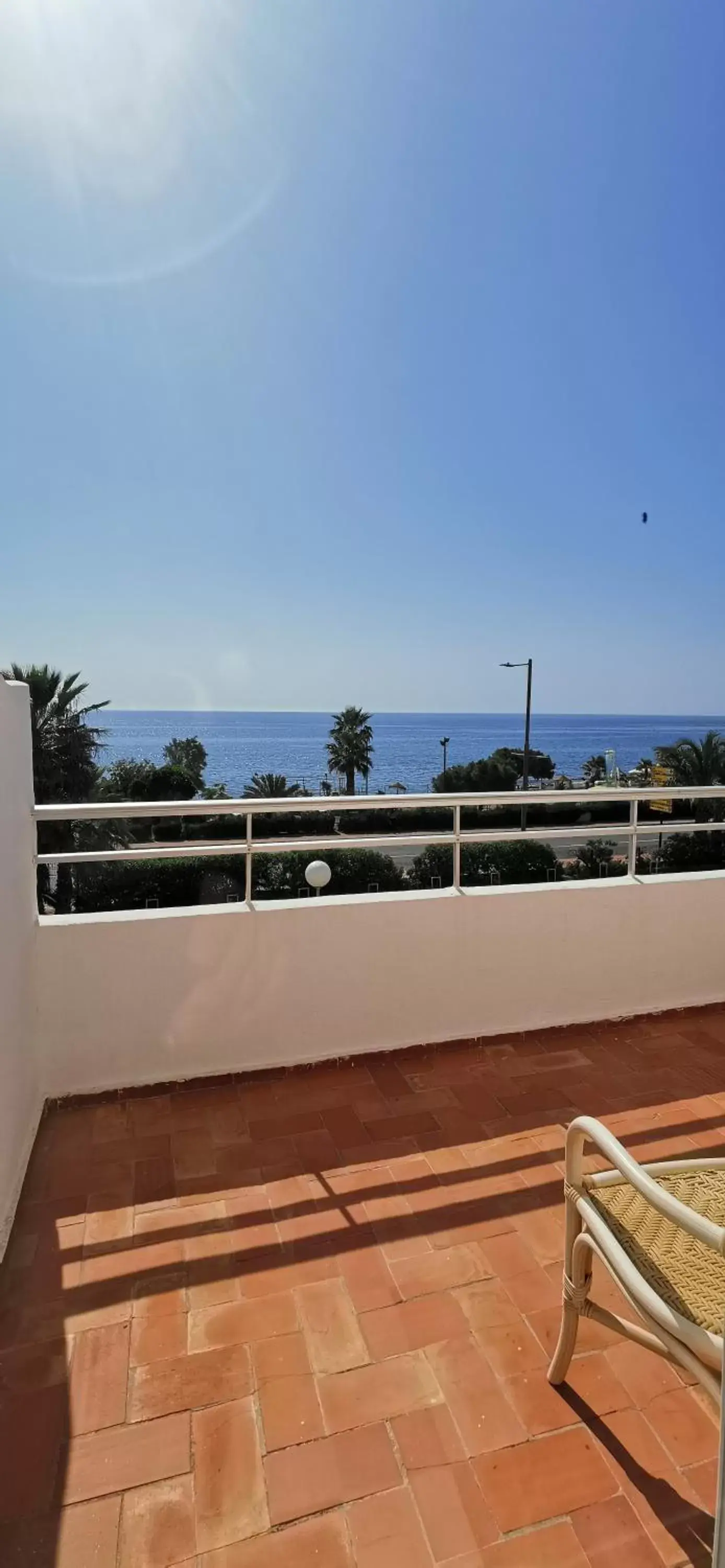 Balcony/Terrace, Sea View in Hotel El Puntazo I
