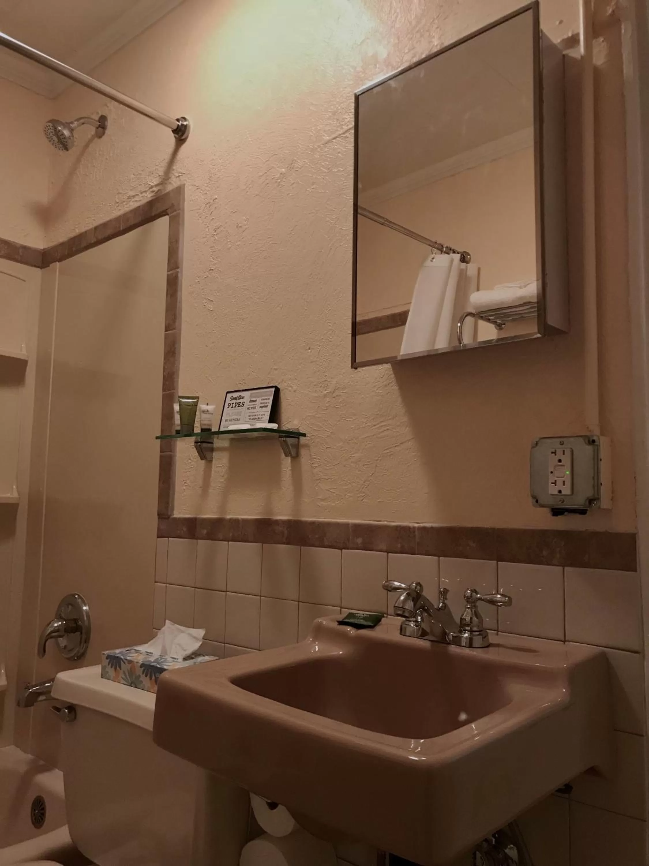 Bathroom in Rockwood Motor Court