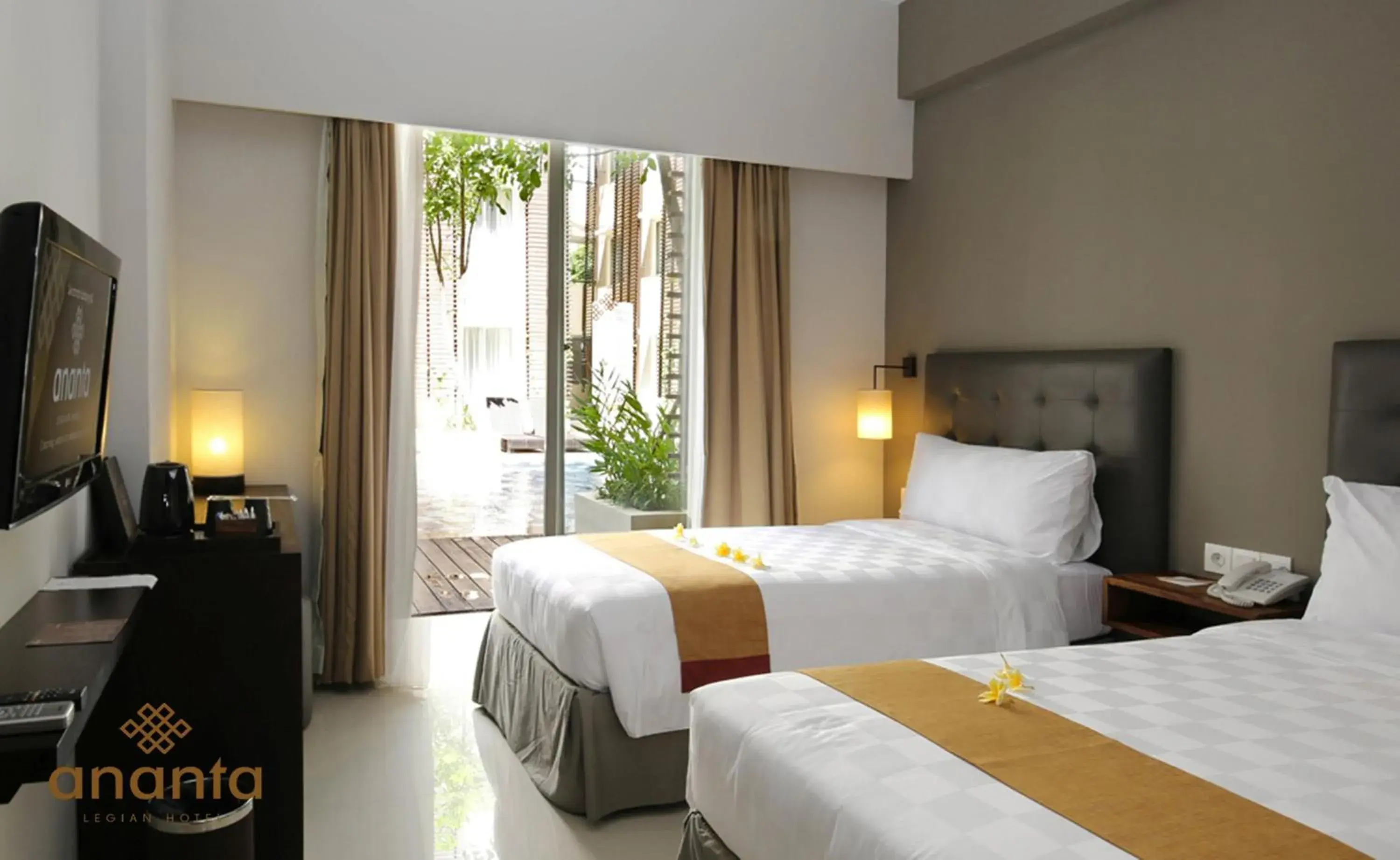 Deluxe Double or Twin Room with Pool Access in Ananta Legian Hotel