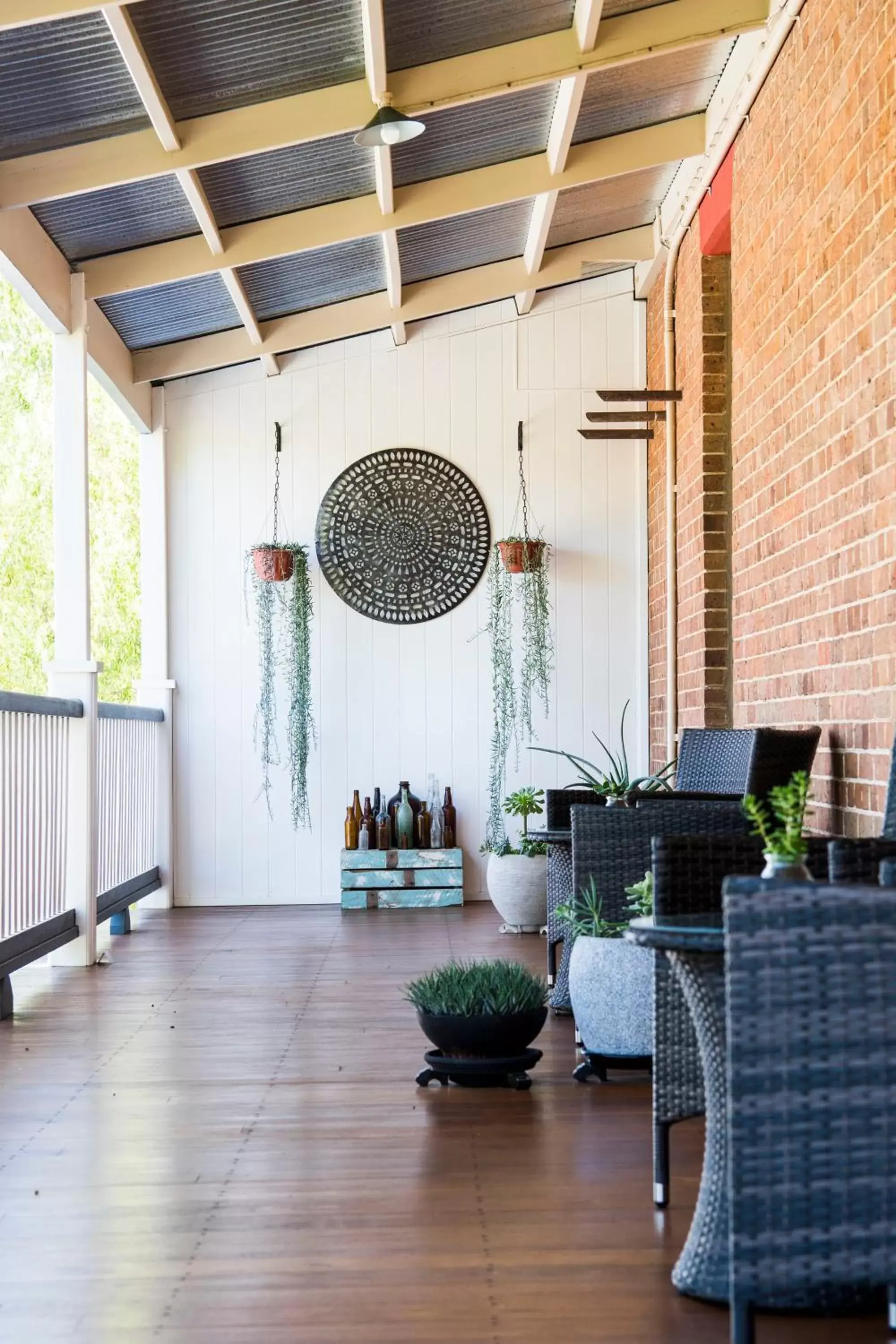 Balcony/Terrace in The Parkview Hotel Mudgee