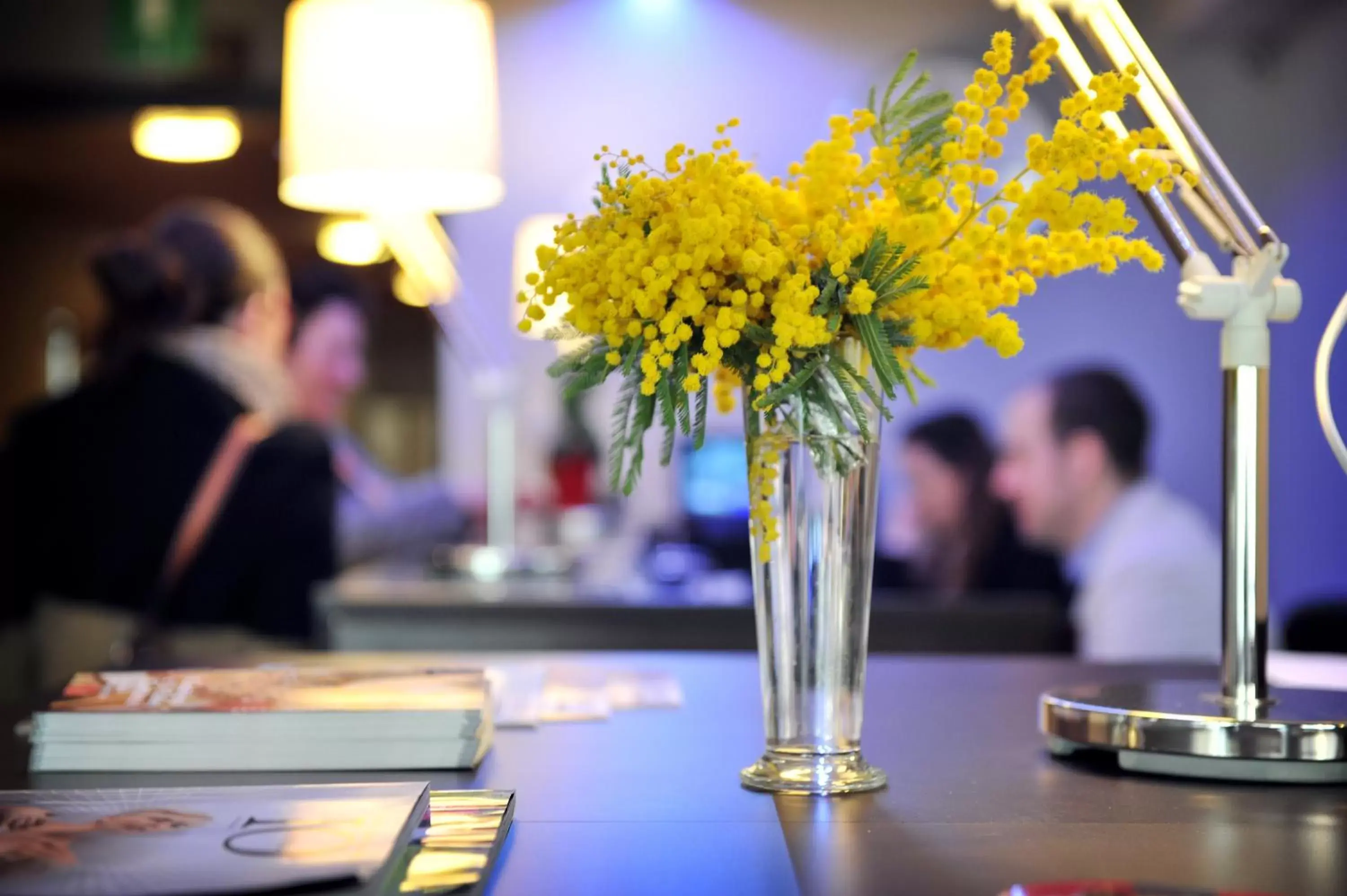 Lobby or reception in M14 Hotel & Spa Lobby or reception in M14 Hotel & Spa