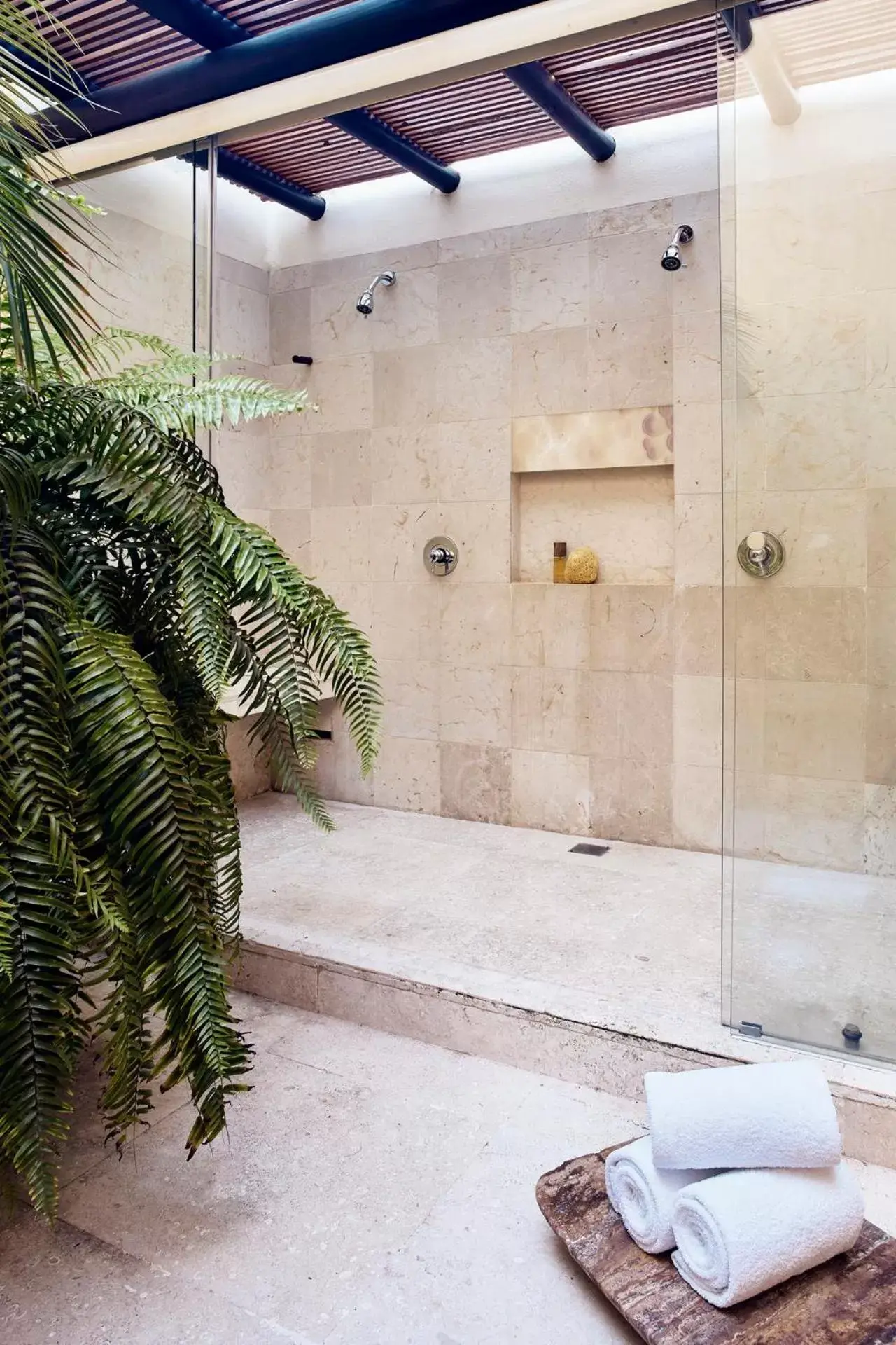 Shower in Four Seasons Resort Punta Mita