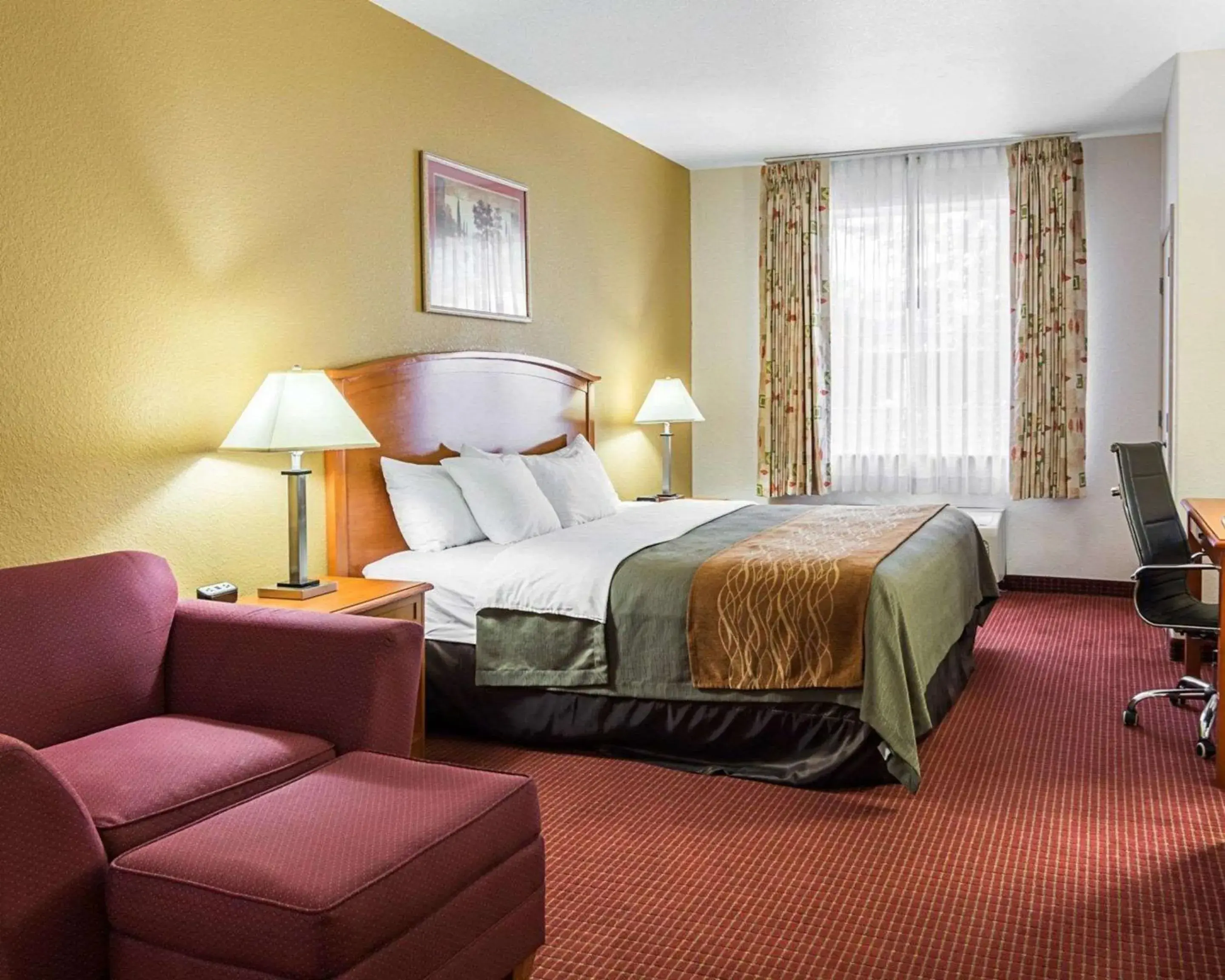 Photo of the whole room, Bed in Comfort Inn & Suites Chesapeake - Portsmouth