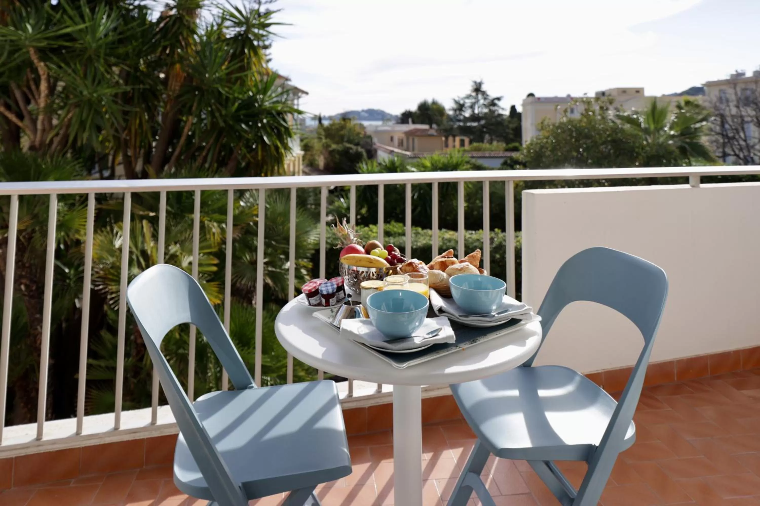 Balcony/Terrace in Résidence Carlton - Rénovée avec Piscine
