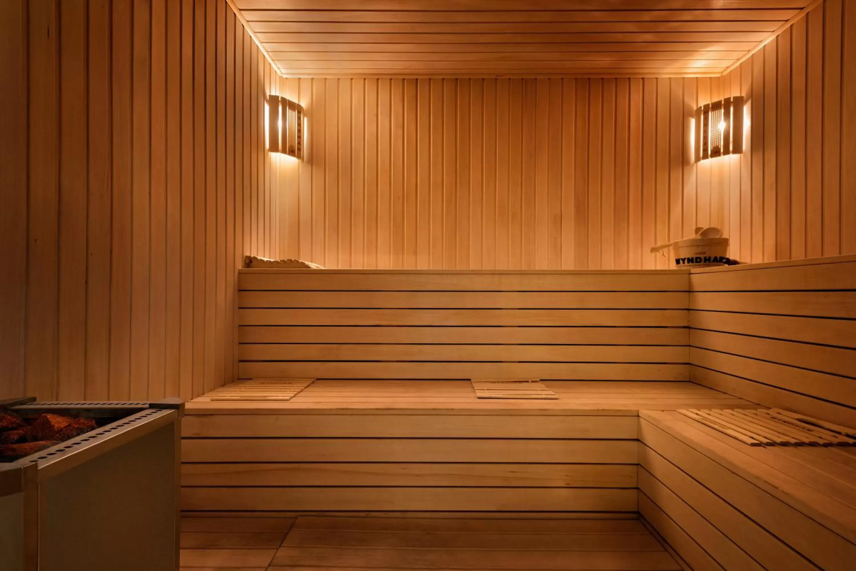 Sauna in Wyndham Tashkent