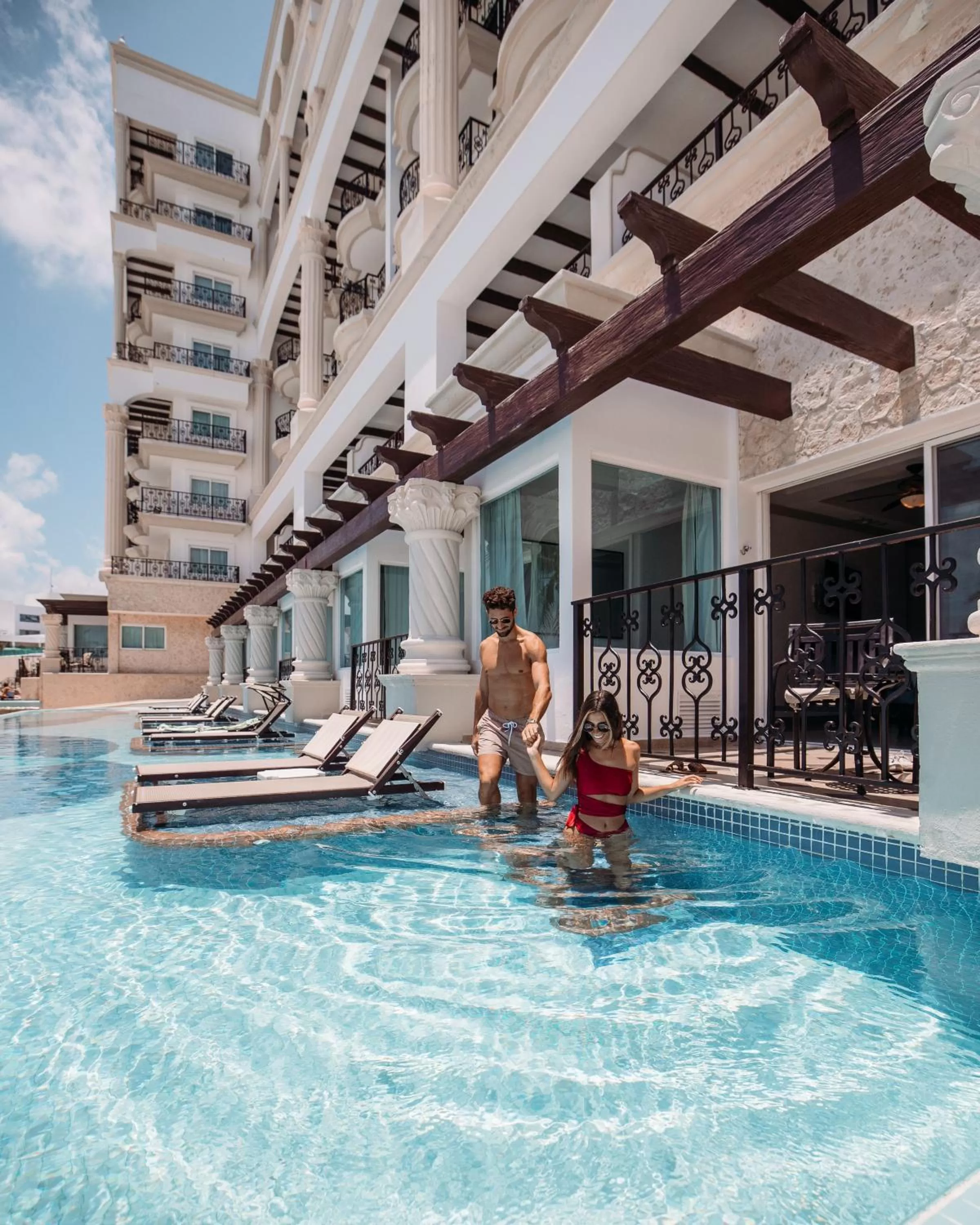 Pool view in Hyatt Zilara Cancun - All Inclusive - Adults Only