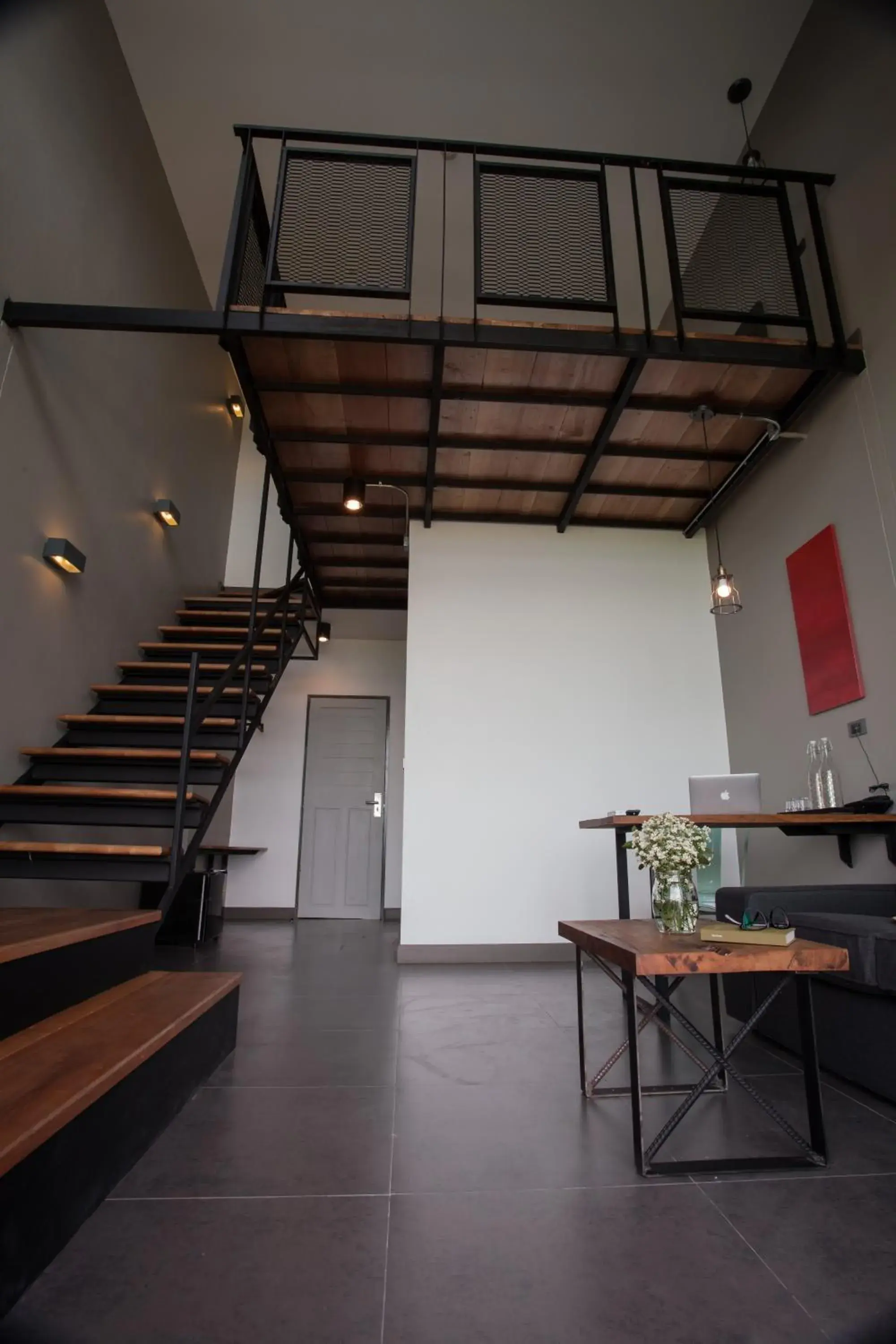 Living room, Dining Area in Space59 Hotel