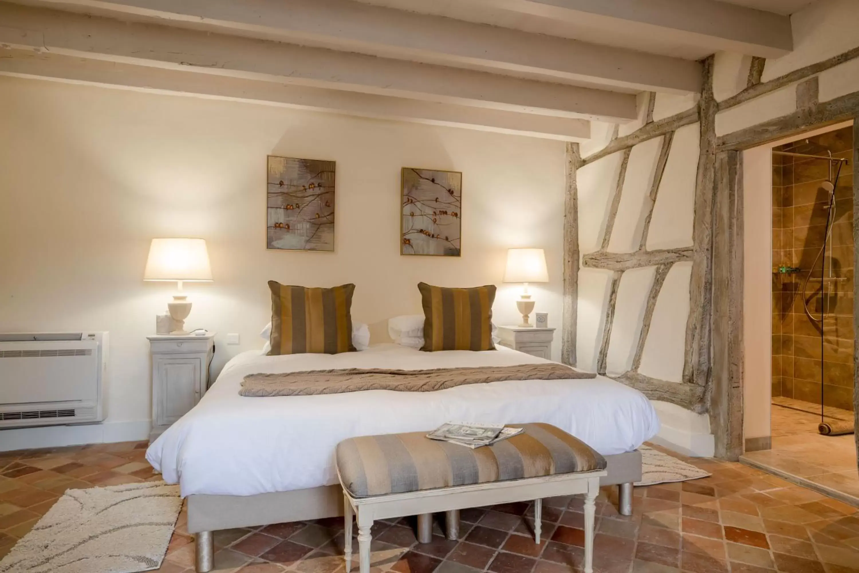 Bedroom, Bed in Domaine De L´Oiseau