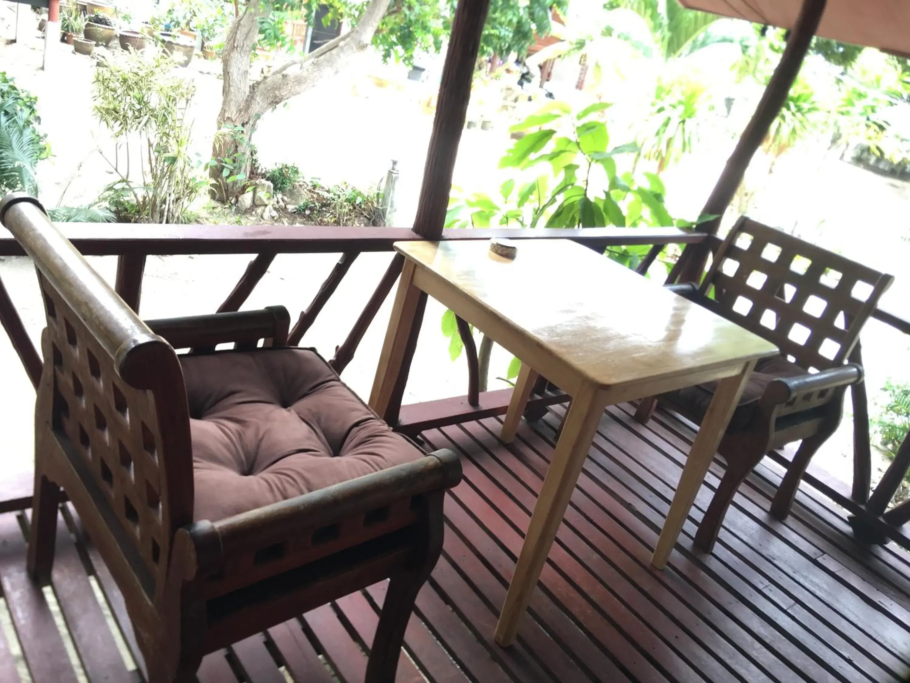 Dining area, Balcony/Terrace in Bangpo Village