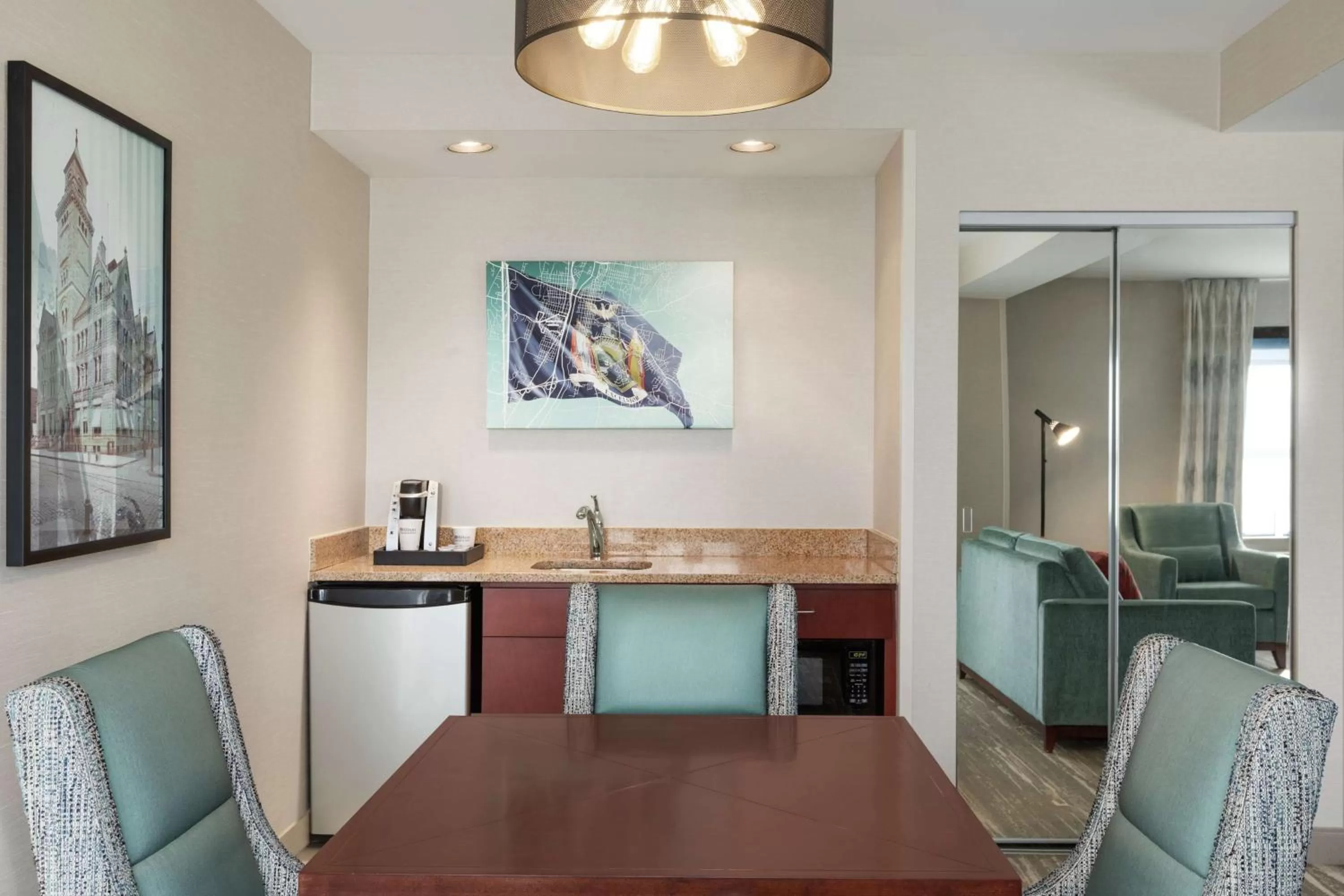 Bathroom in Hilton Garden Inn Troy