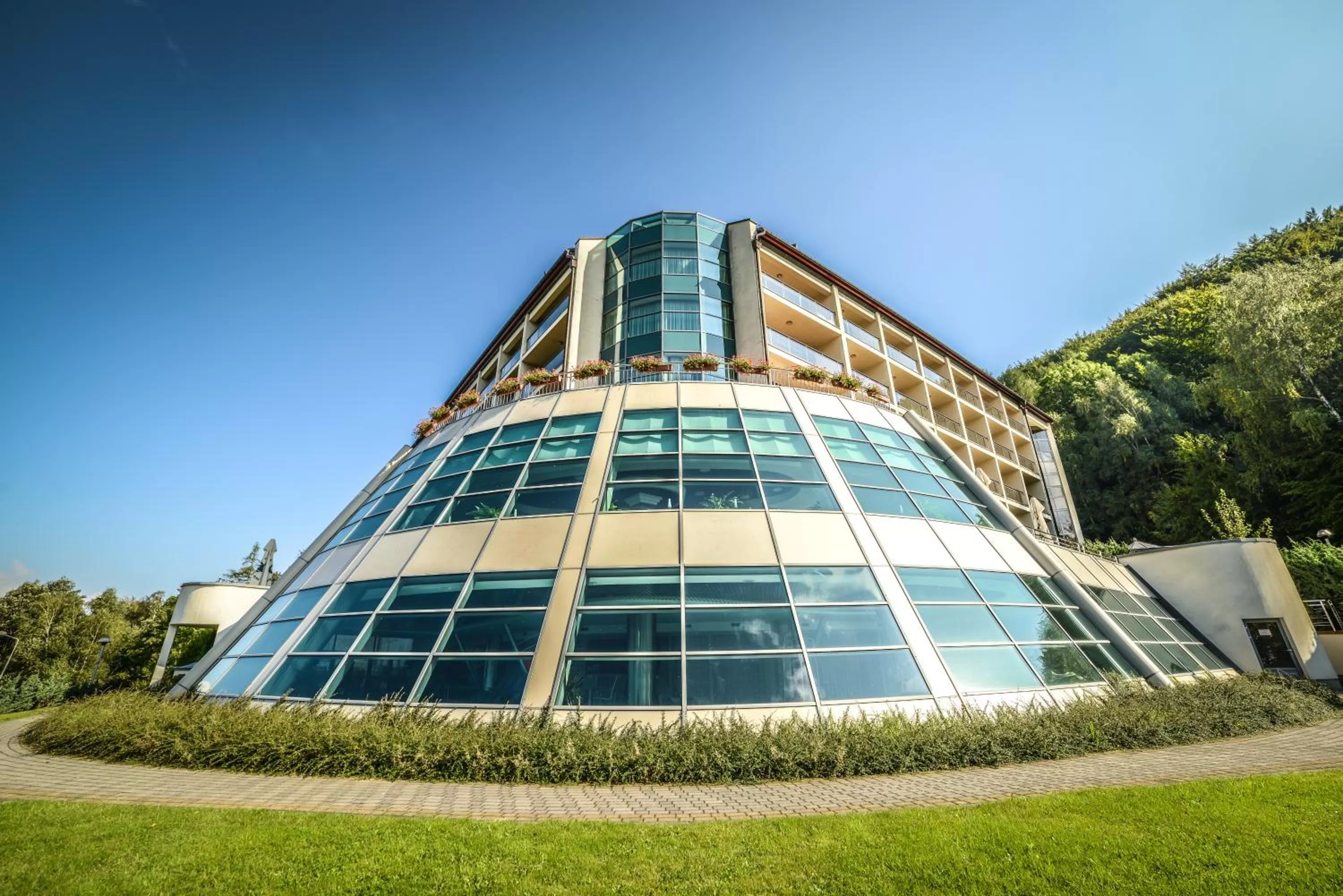 Facade/entrance in Hotel Belweder