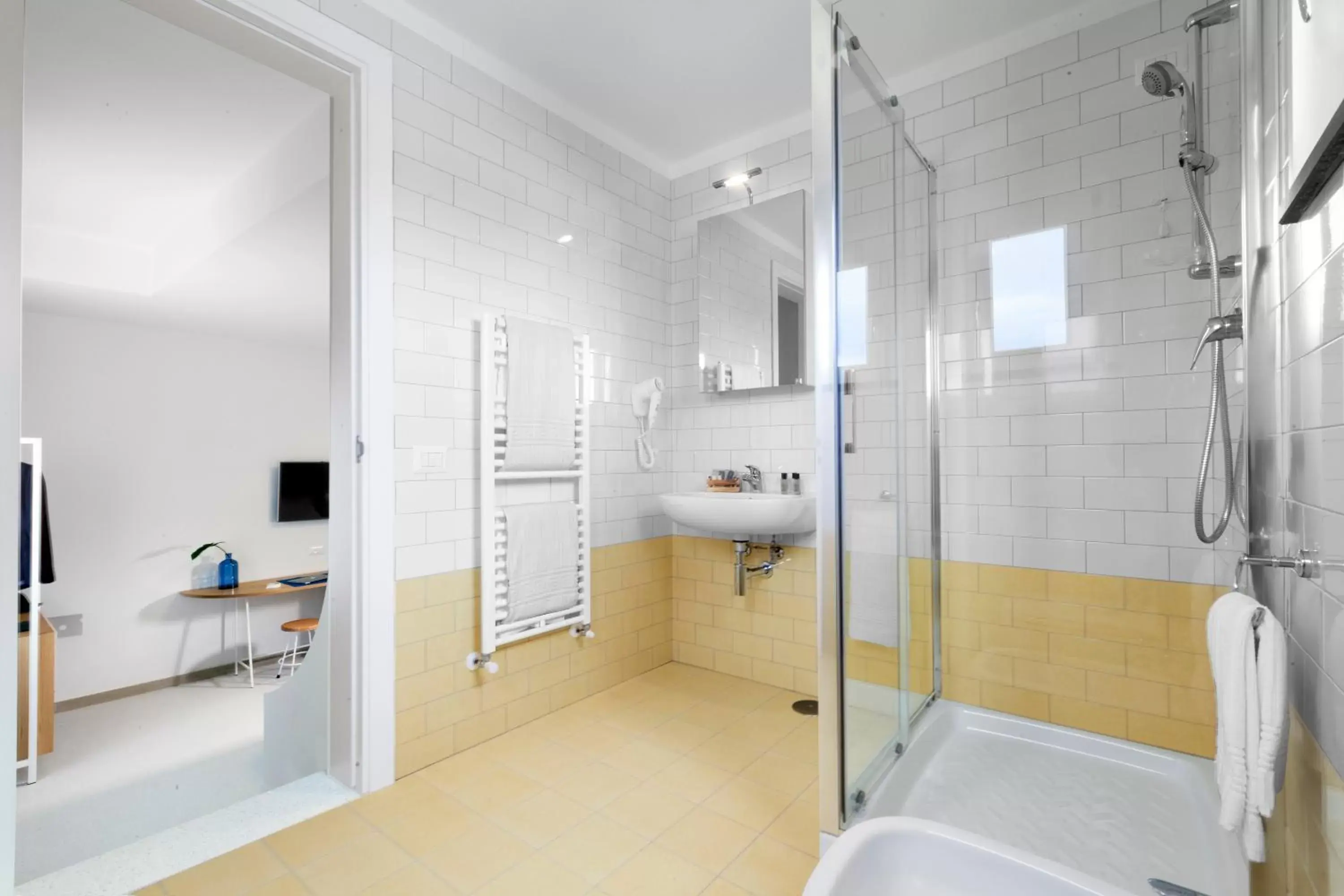 Shower, Bathroom in Unconventional Sorrento Coast