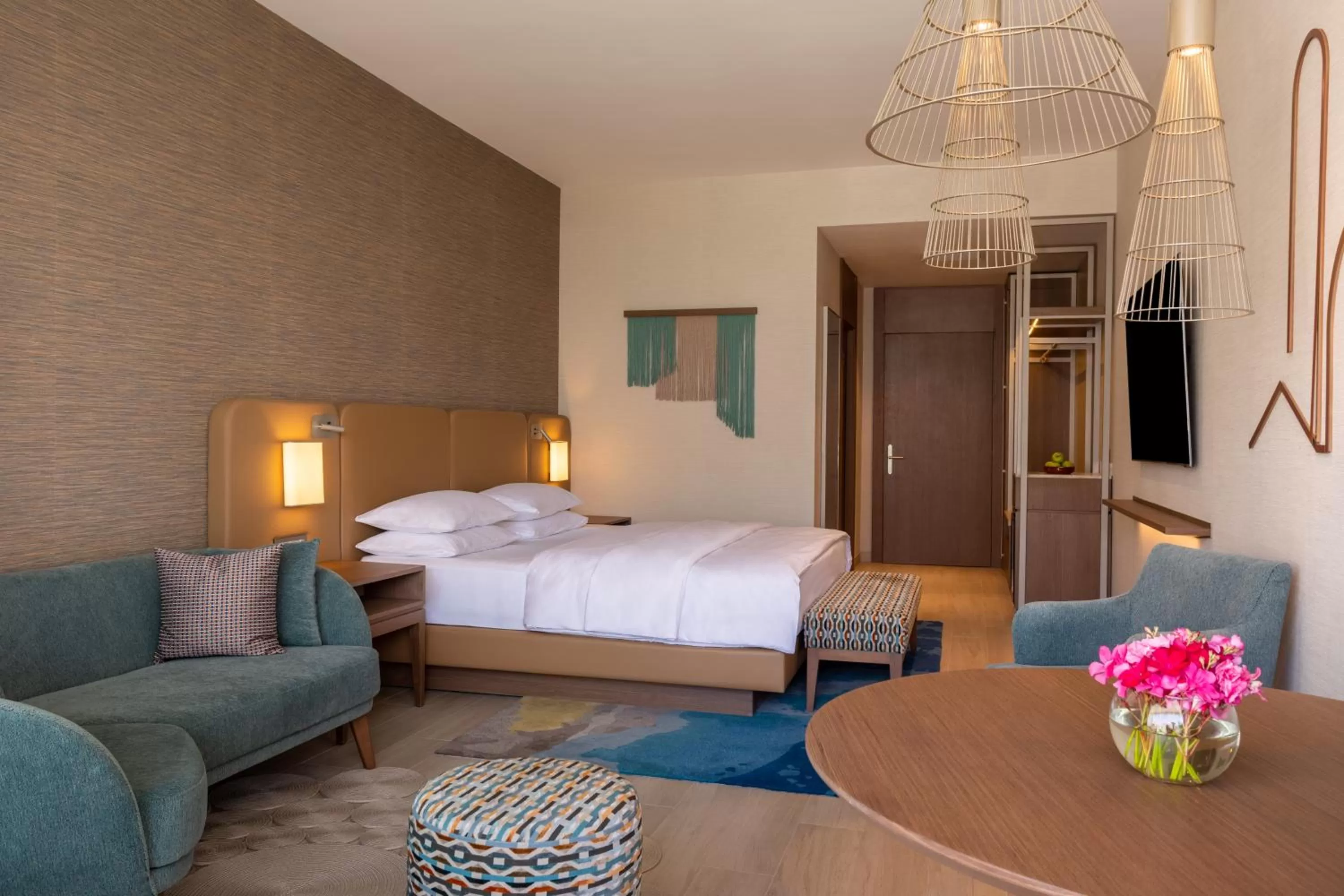 Bed in Hyatt Regency Kotor Bay Resort