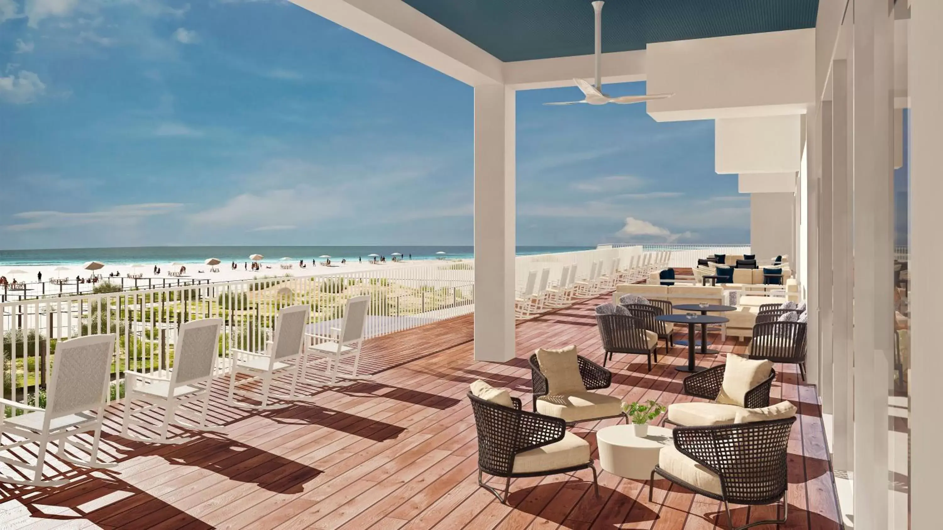 Property building, Restaurant/Places to Eat in Hilton Garden Inn Ocean City Oceanfront