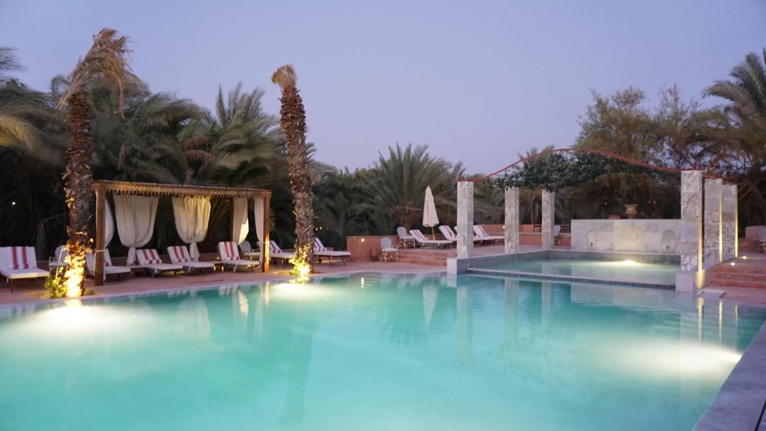 Swimming Pool in Al Moudira Hotel