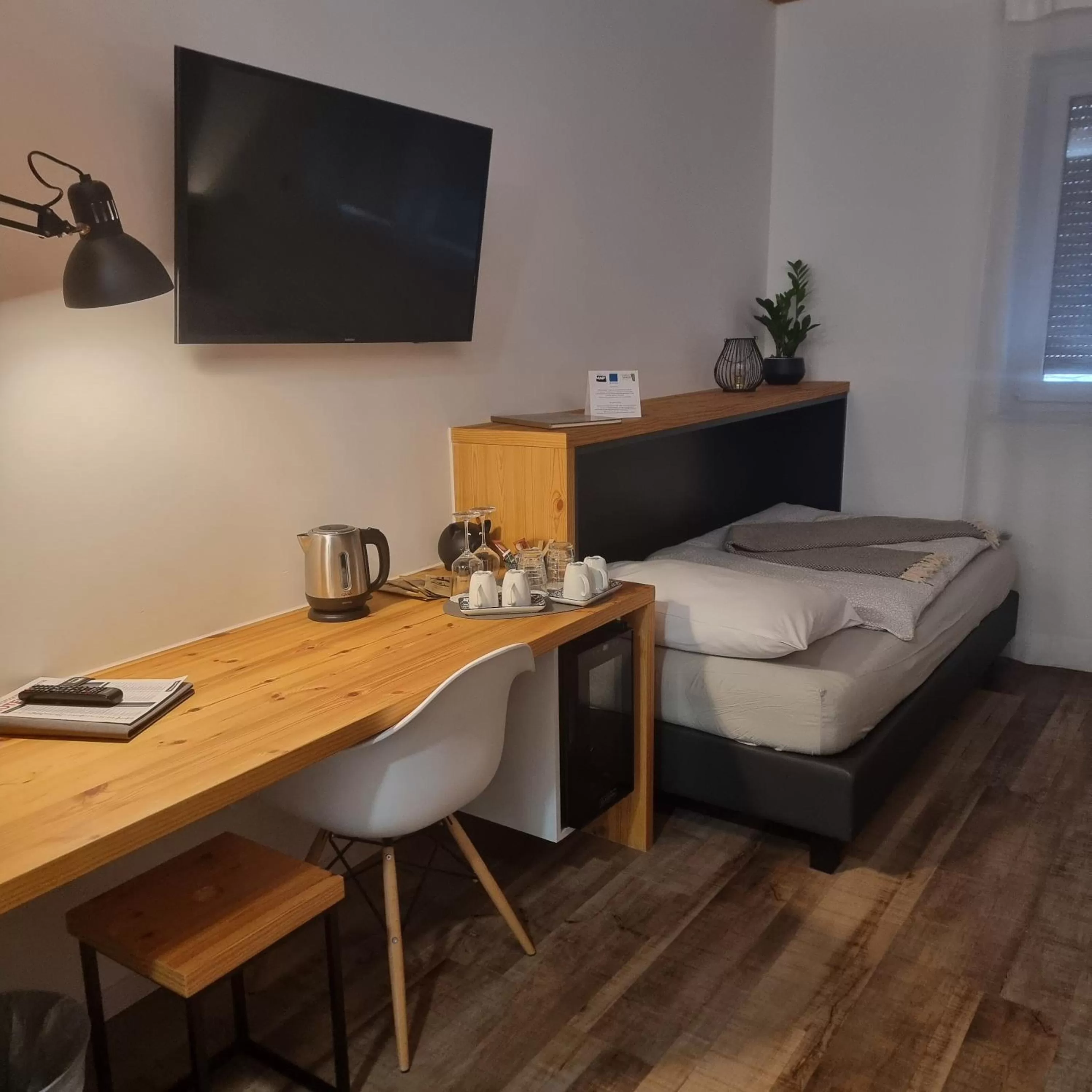 Photo of the whole room, Bed in Hotel CityMap Maribor