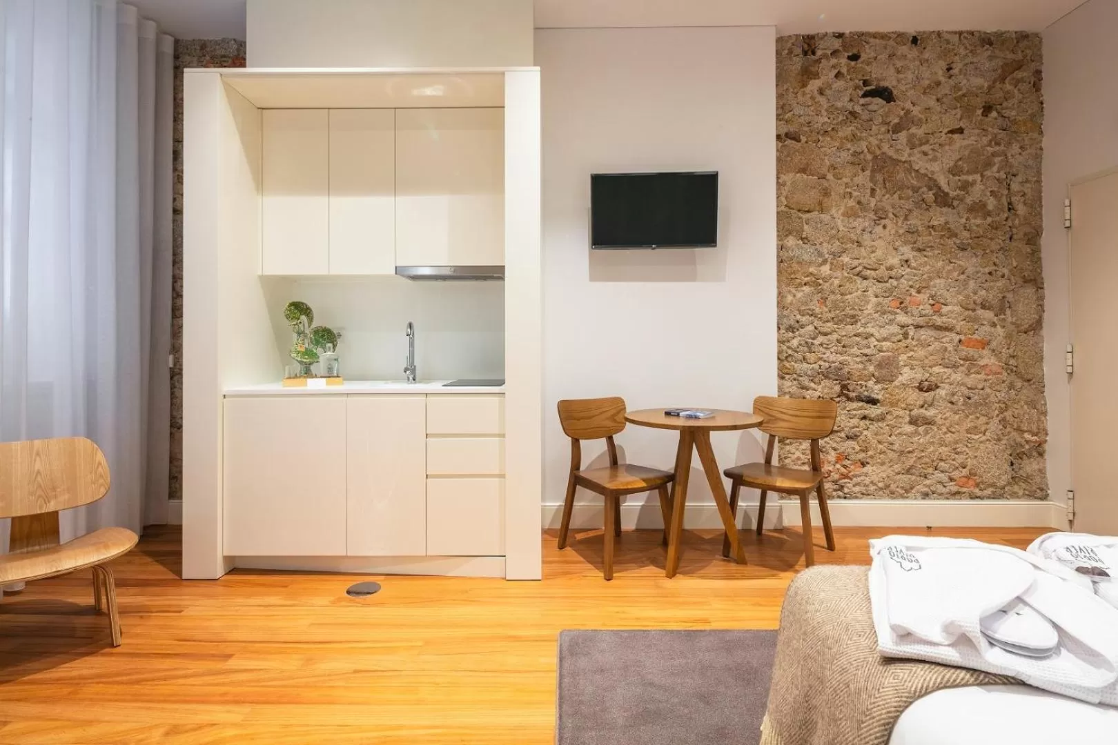 Living room in Porto River Infante