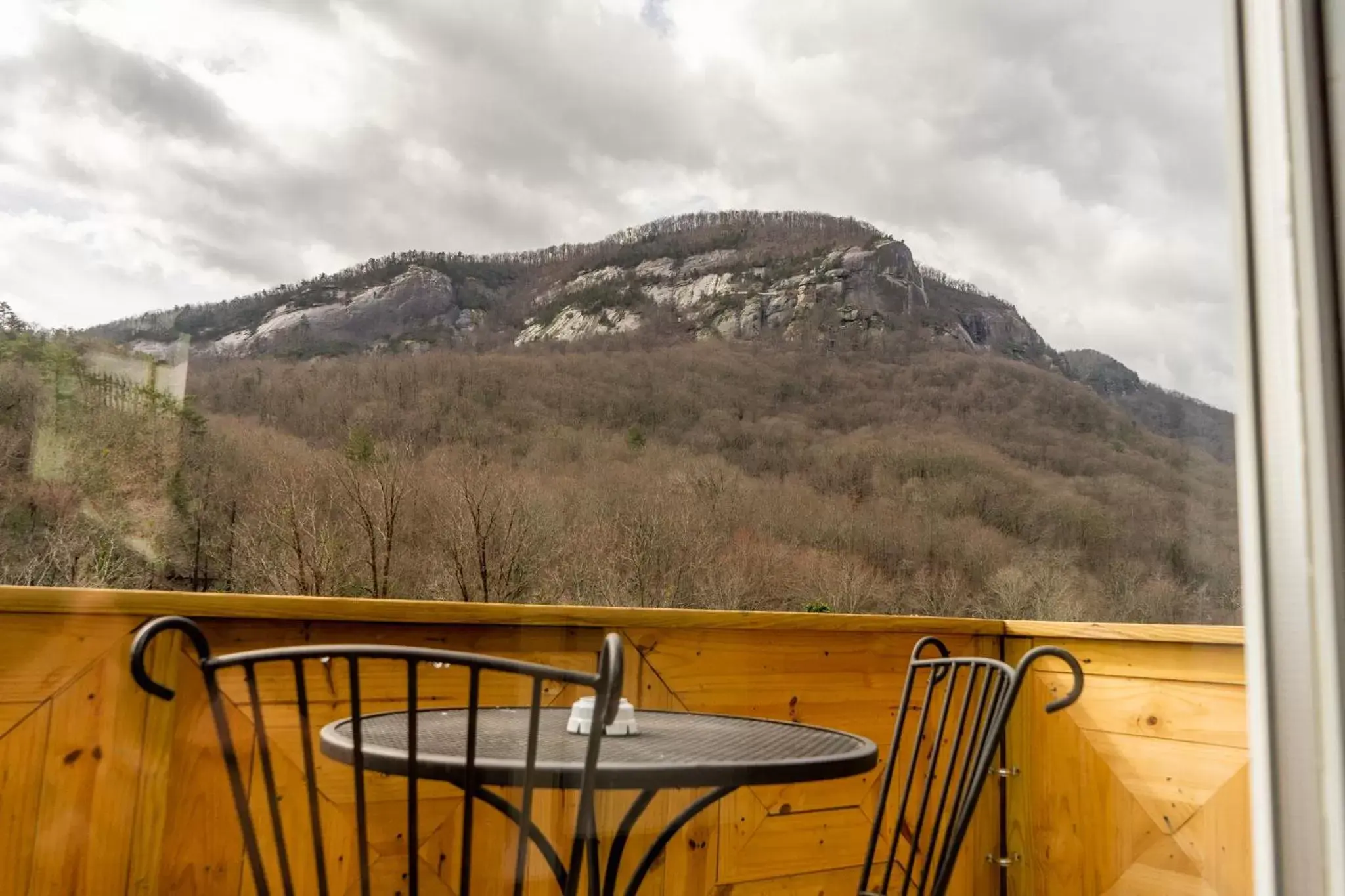 Balcony/Terrace, Mountain View in The Chimney Rock Inn & Cottages