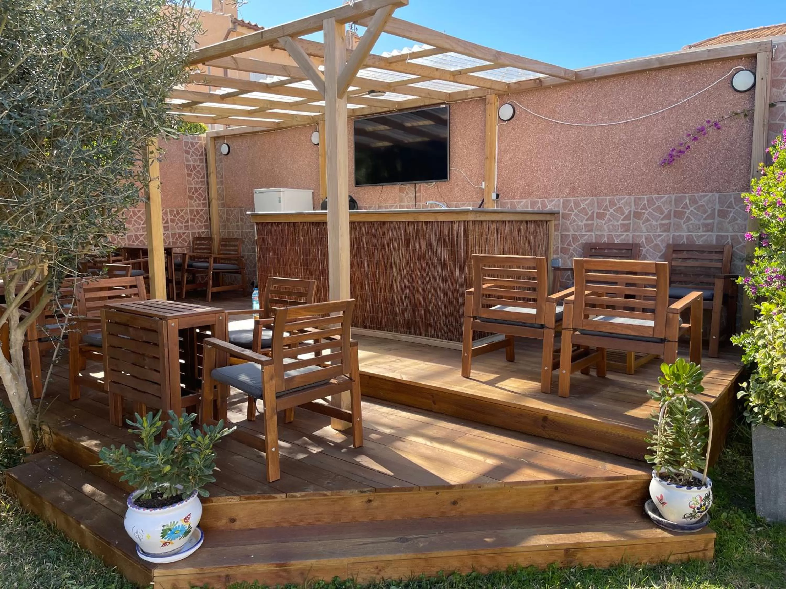 Patio in Anna's garden