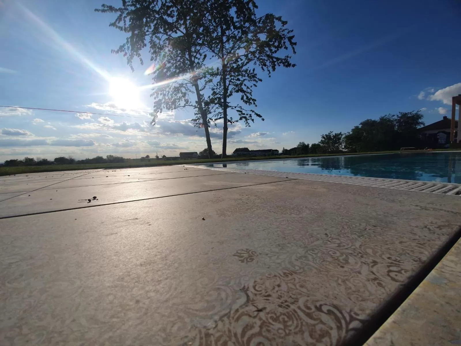 Pool view, Beach in Zimmerei - Landgasthaus Karlo