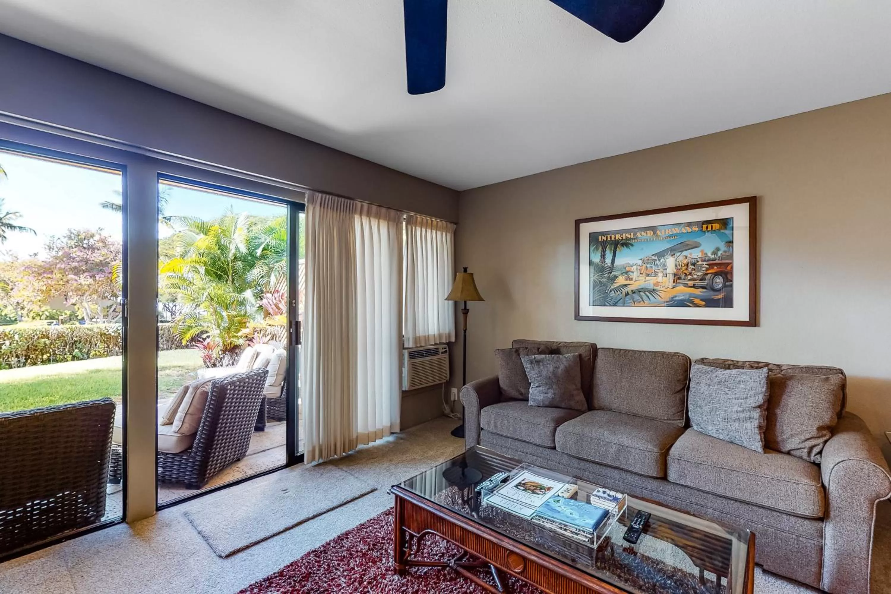 Seating Area in Maui Kamaole