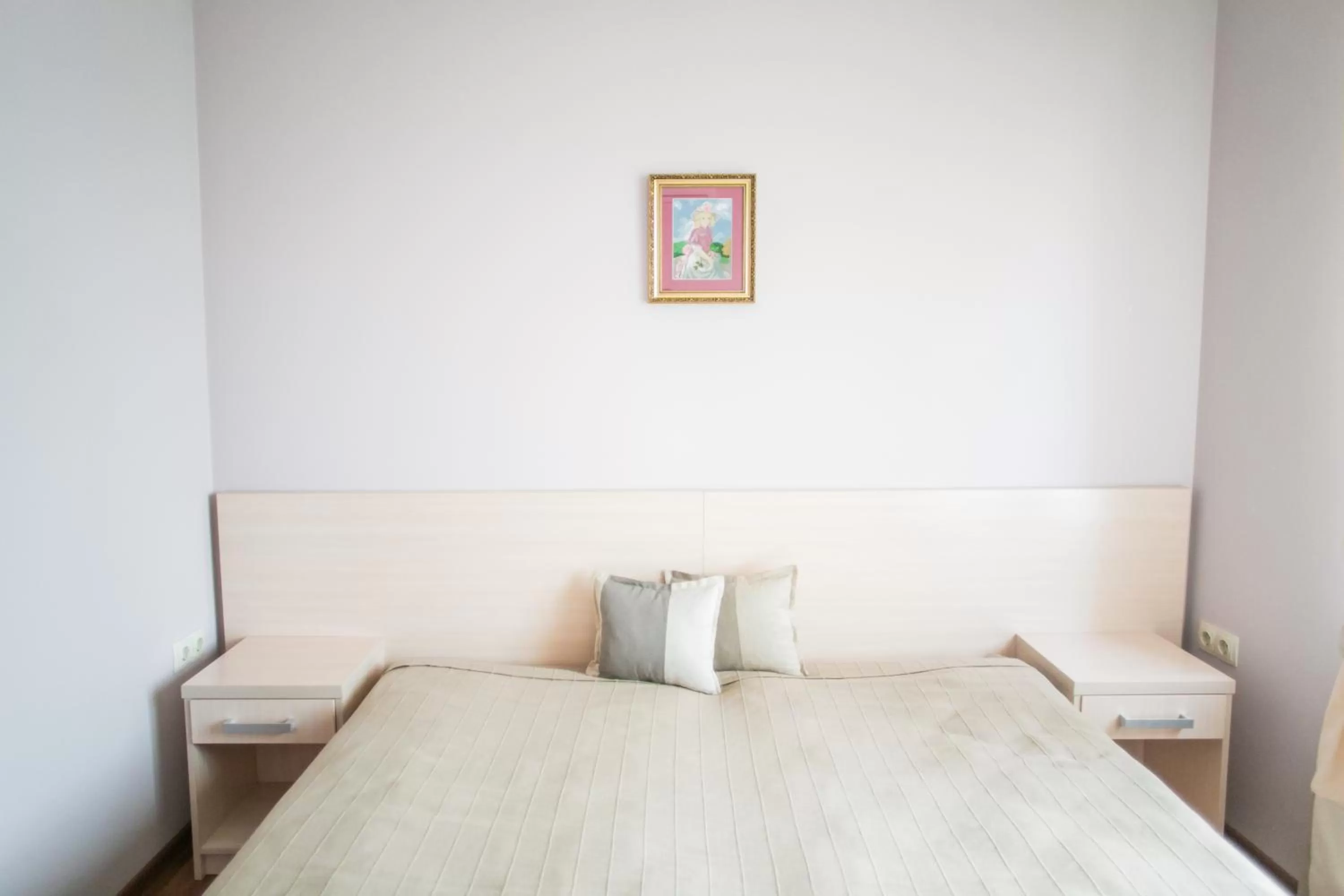 Bed in Tulipan Hotel Aquapark