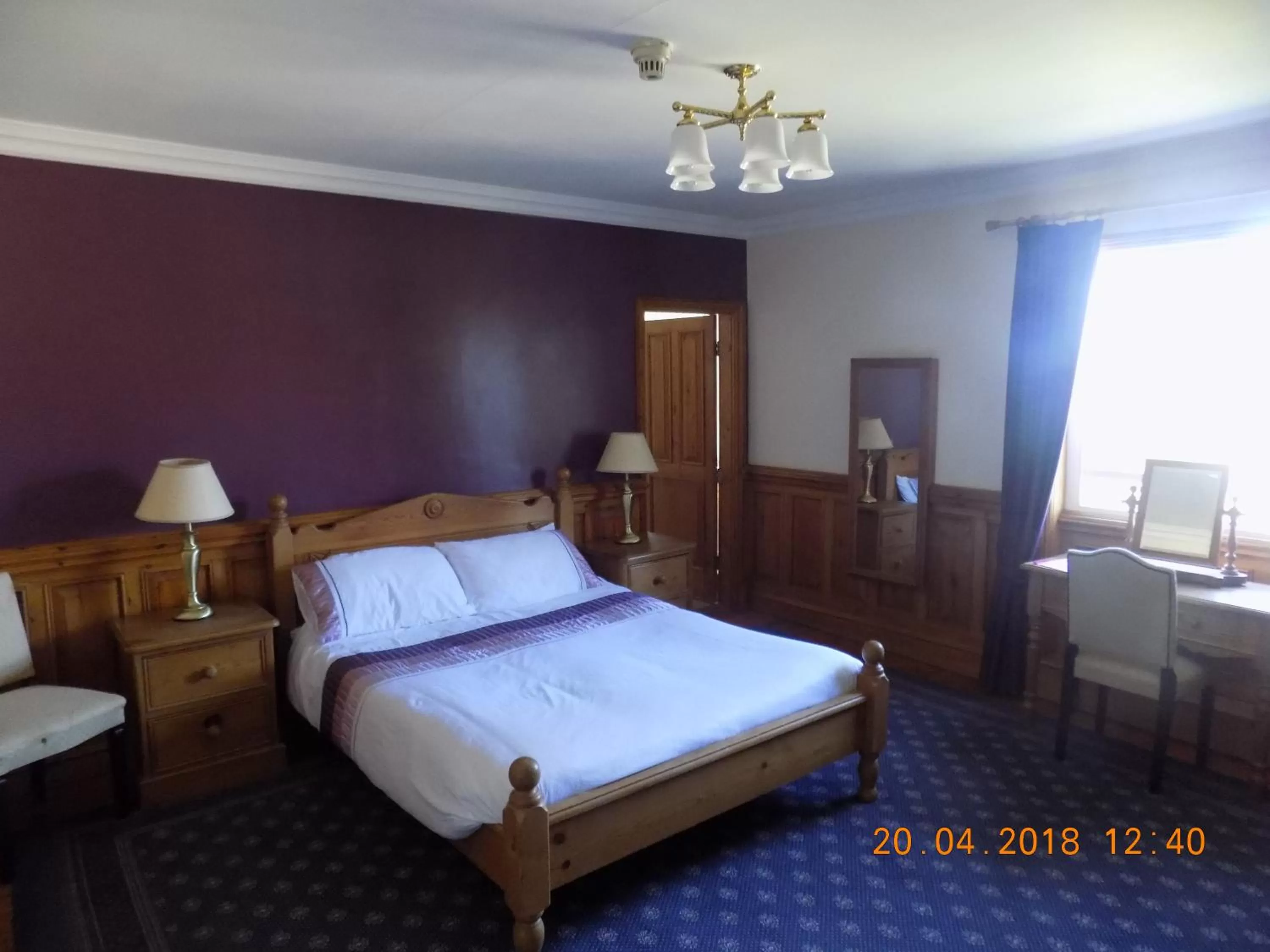 Bed in The Londesborough Arms bar with en-suite rooms