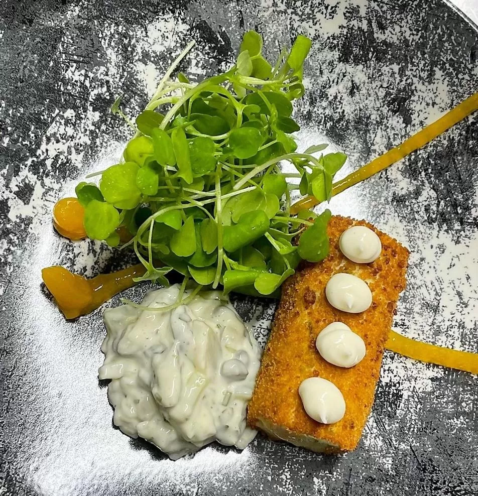Food close-up in Craig-y-Dderwen Riverside Hotel