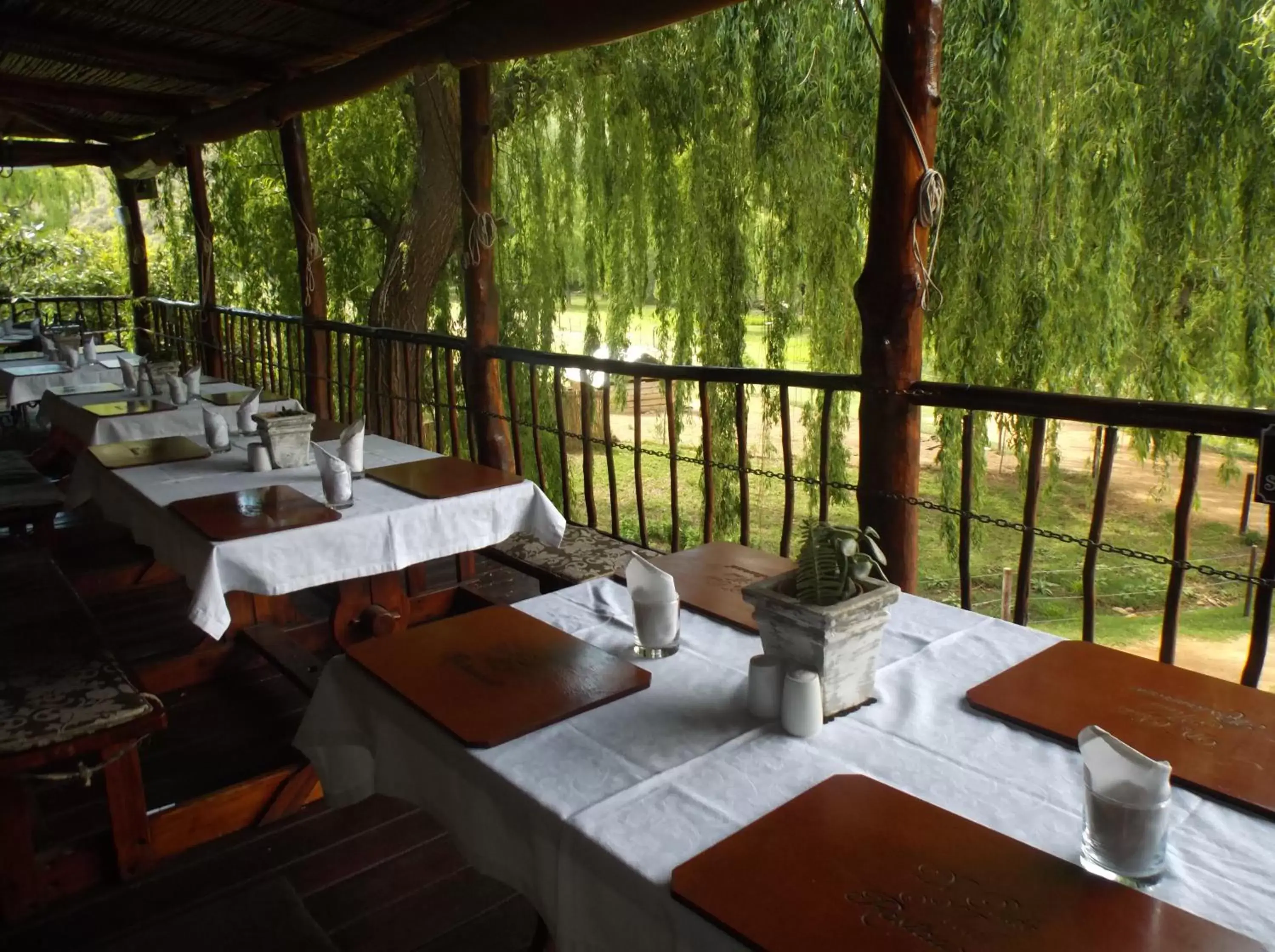 Restaurant/Places to Eat in Old Mill Lodge, Seasonal Working Ostrich Farm & Restaurant, Oudtshoorn