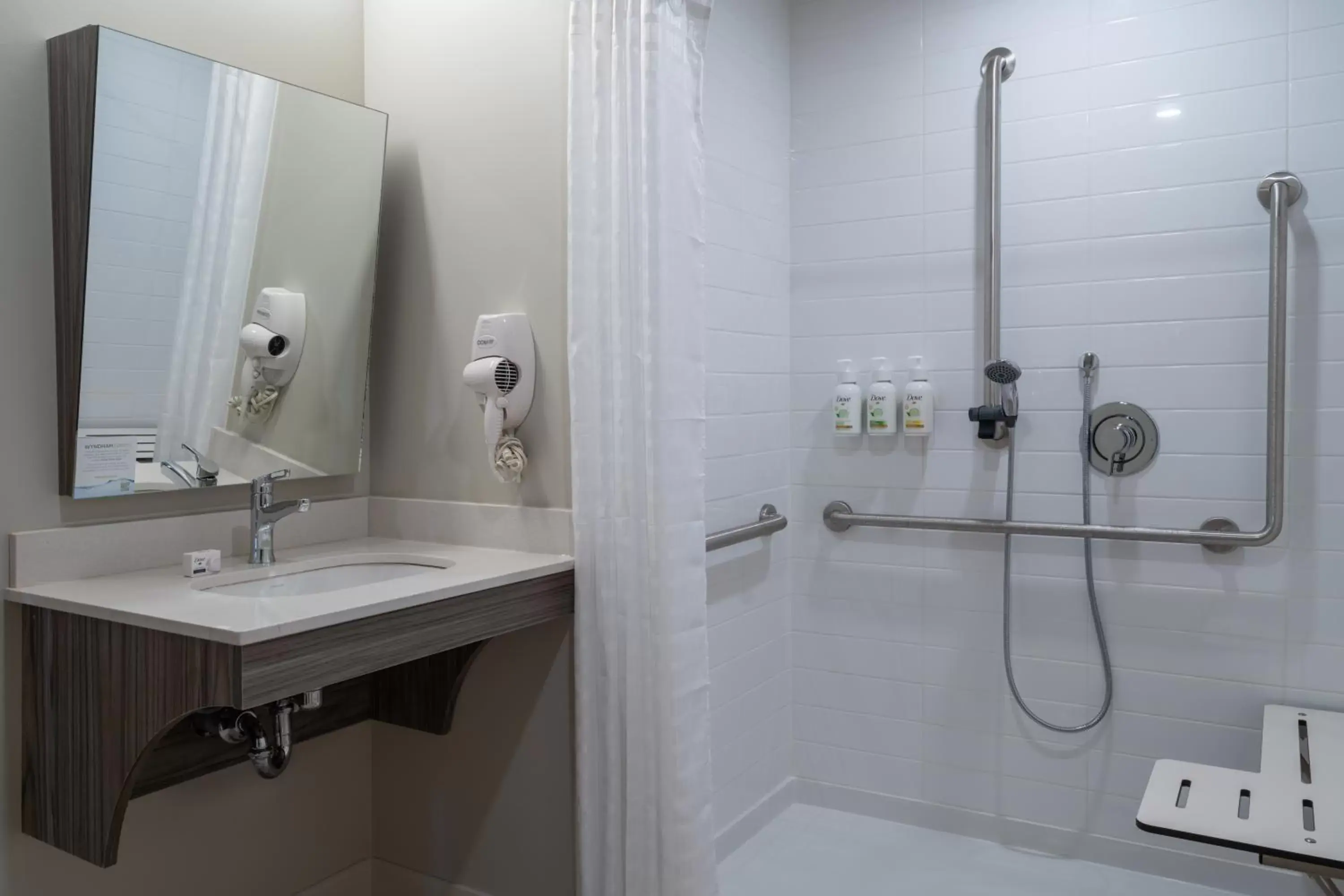 Bathroom in Microtel Inn & Suites by Wyndham Kanata Ottawa West