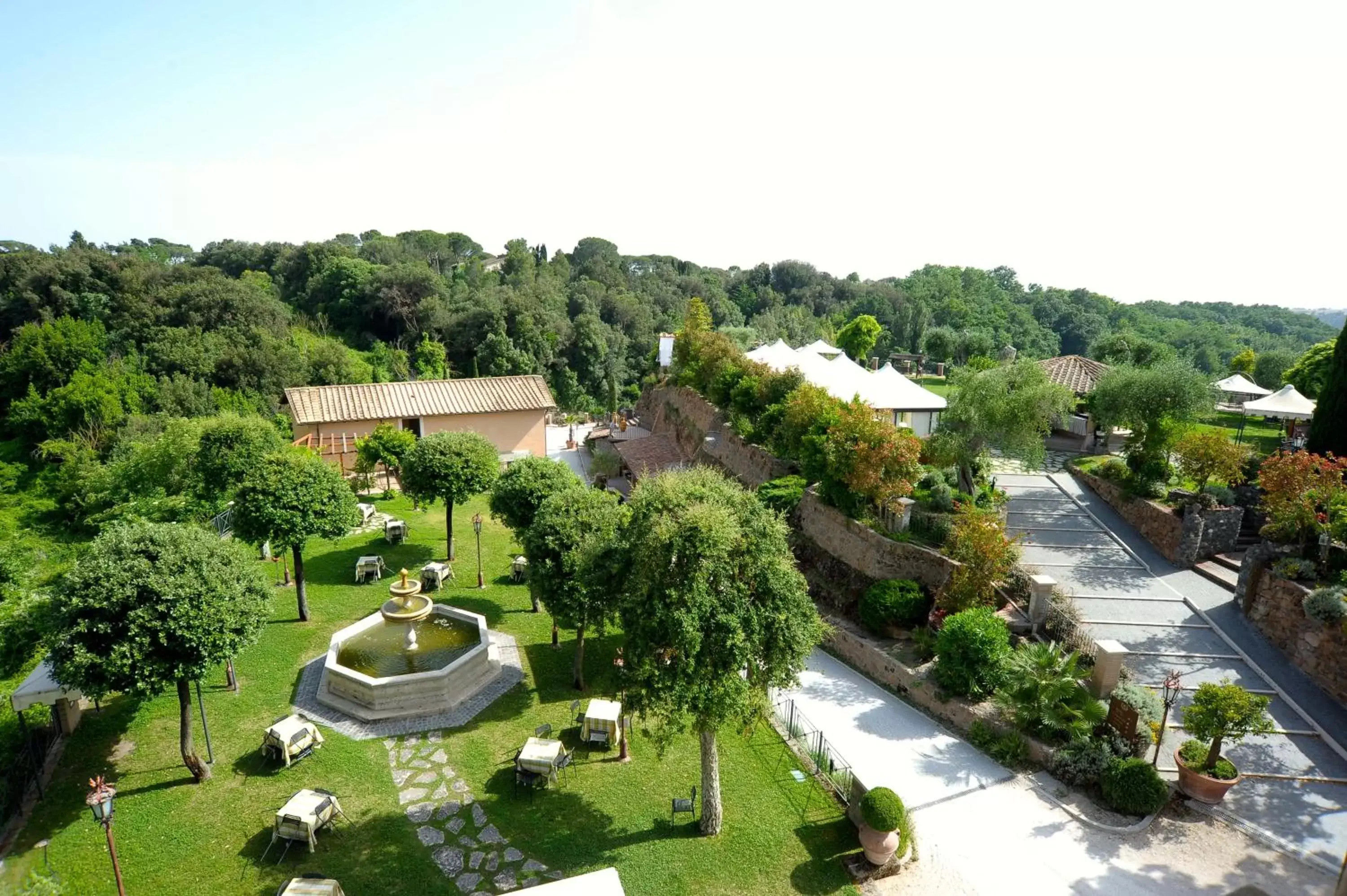 Bird's eye view, Bird's-eye View in Relais Castrum Boccea