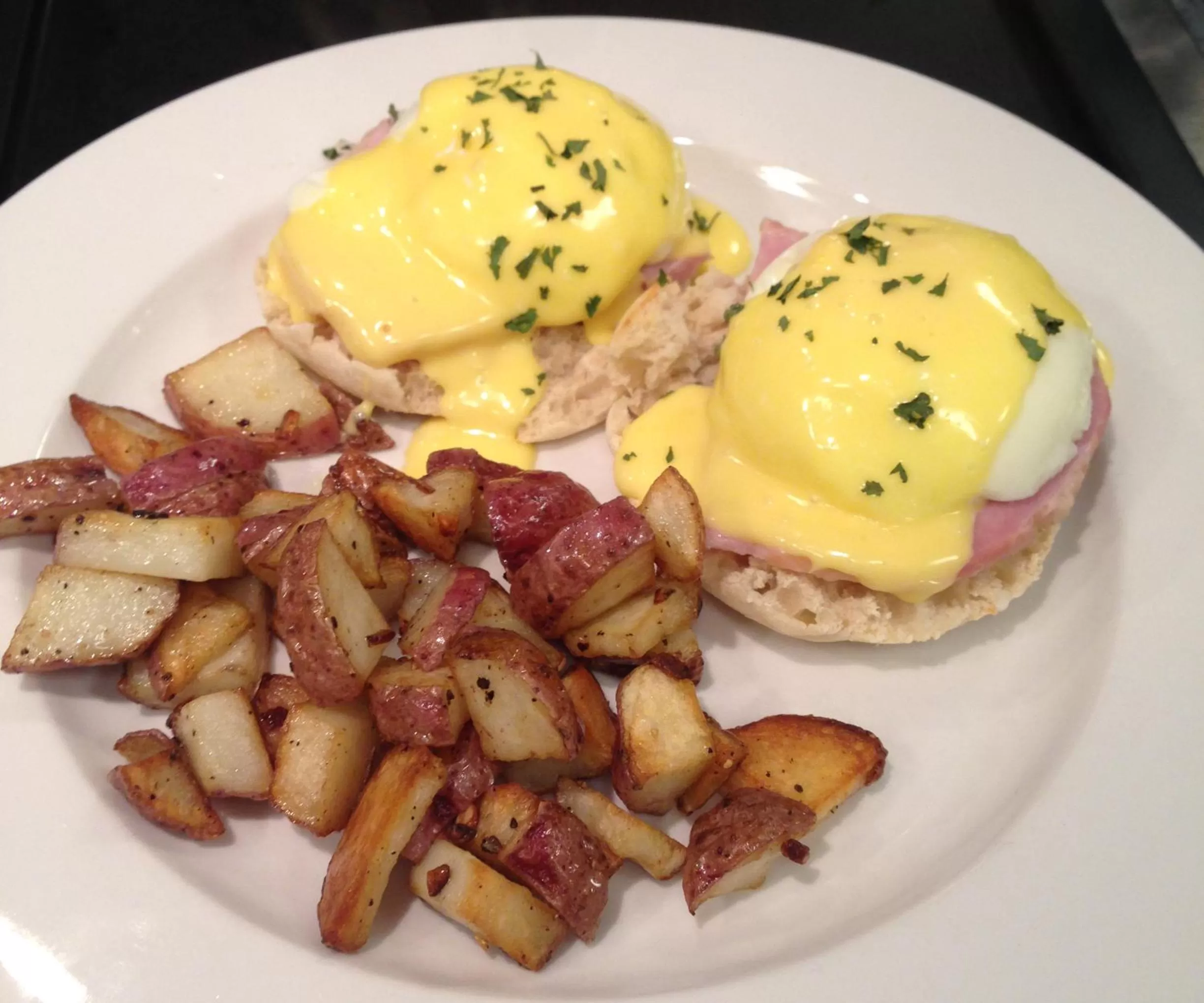 American breakfast in Phineas Swann Inn & Spa