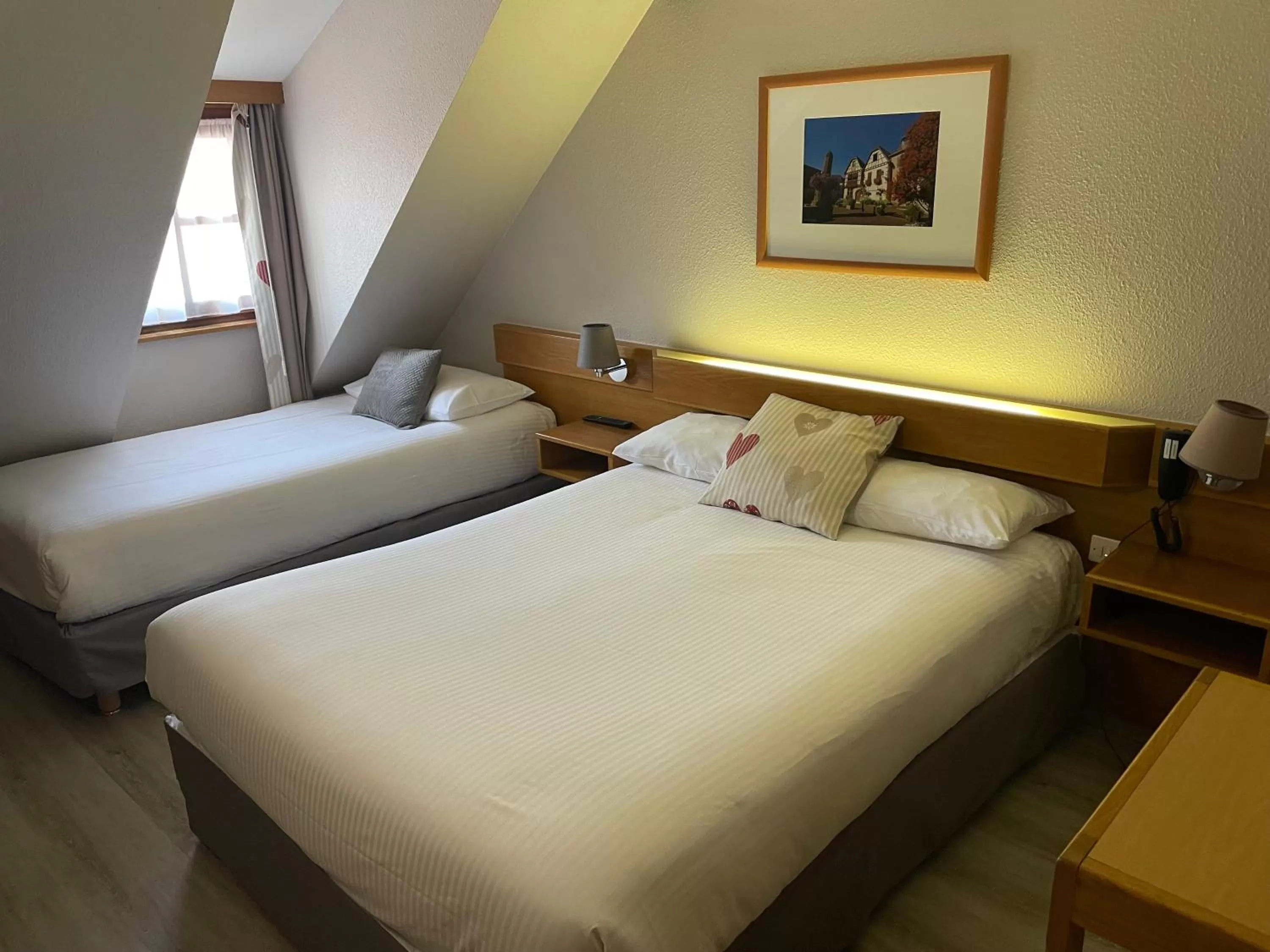 Bed in Hôtel Sainte Odile