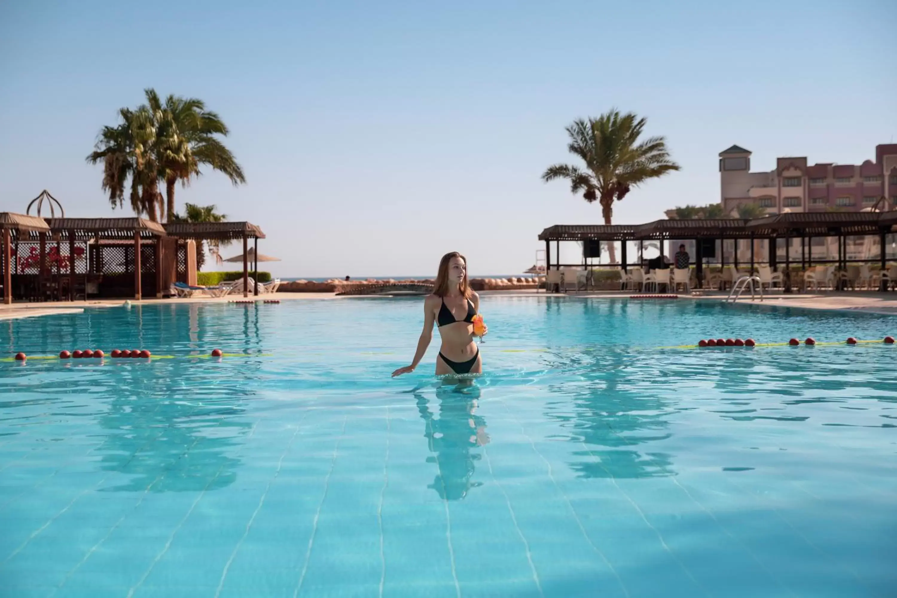 Swimming Pool in Sunny Days Palma De Mirette Resort & Spa