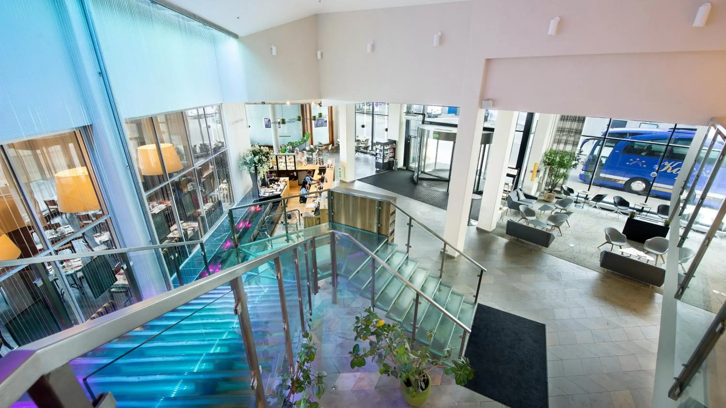 Lobby or reception, Pool View in Hestia Hotel Europa