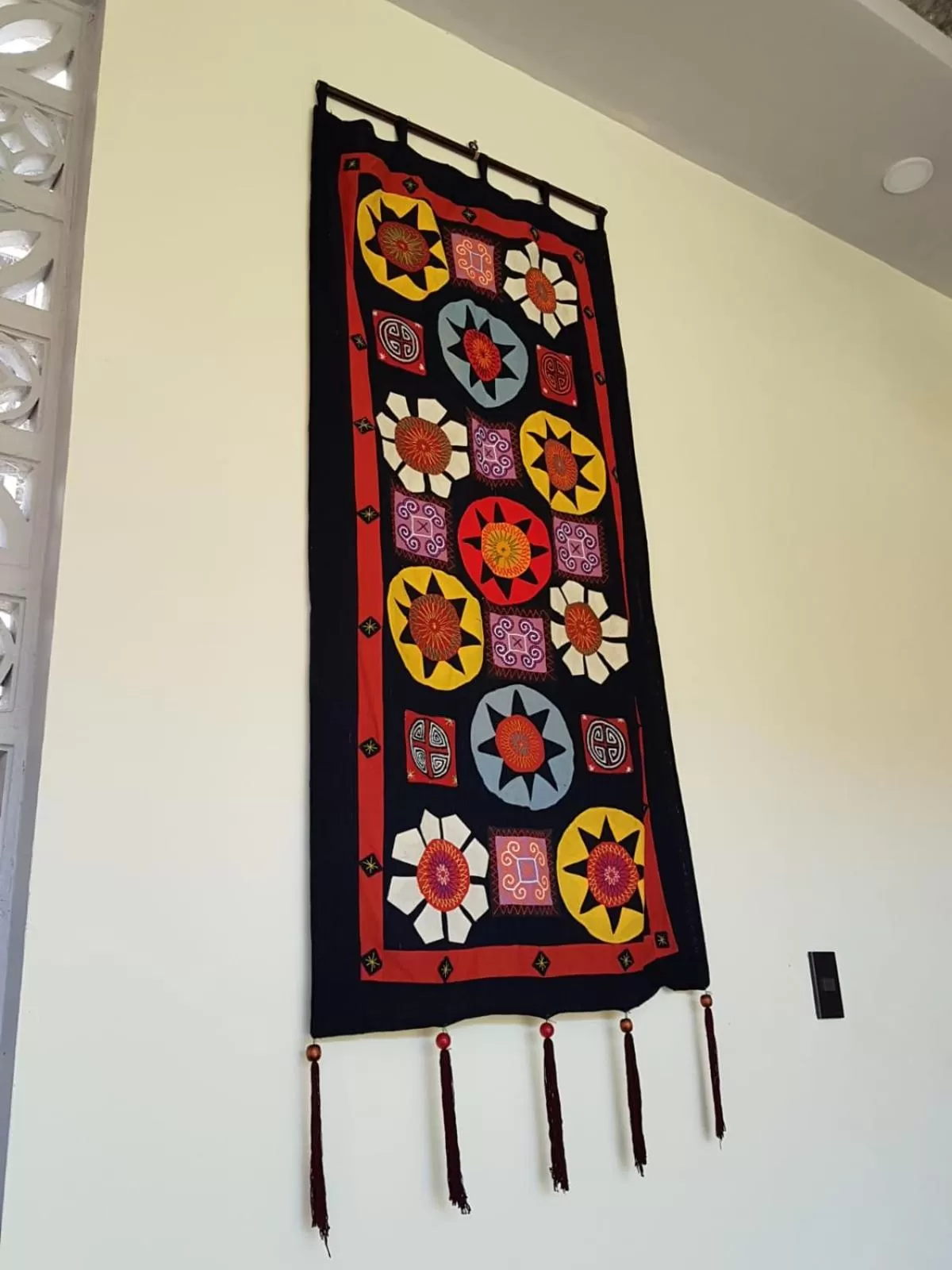 Decorative detail in Pink Tulip Hoi An