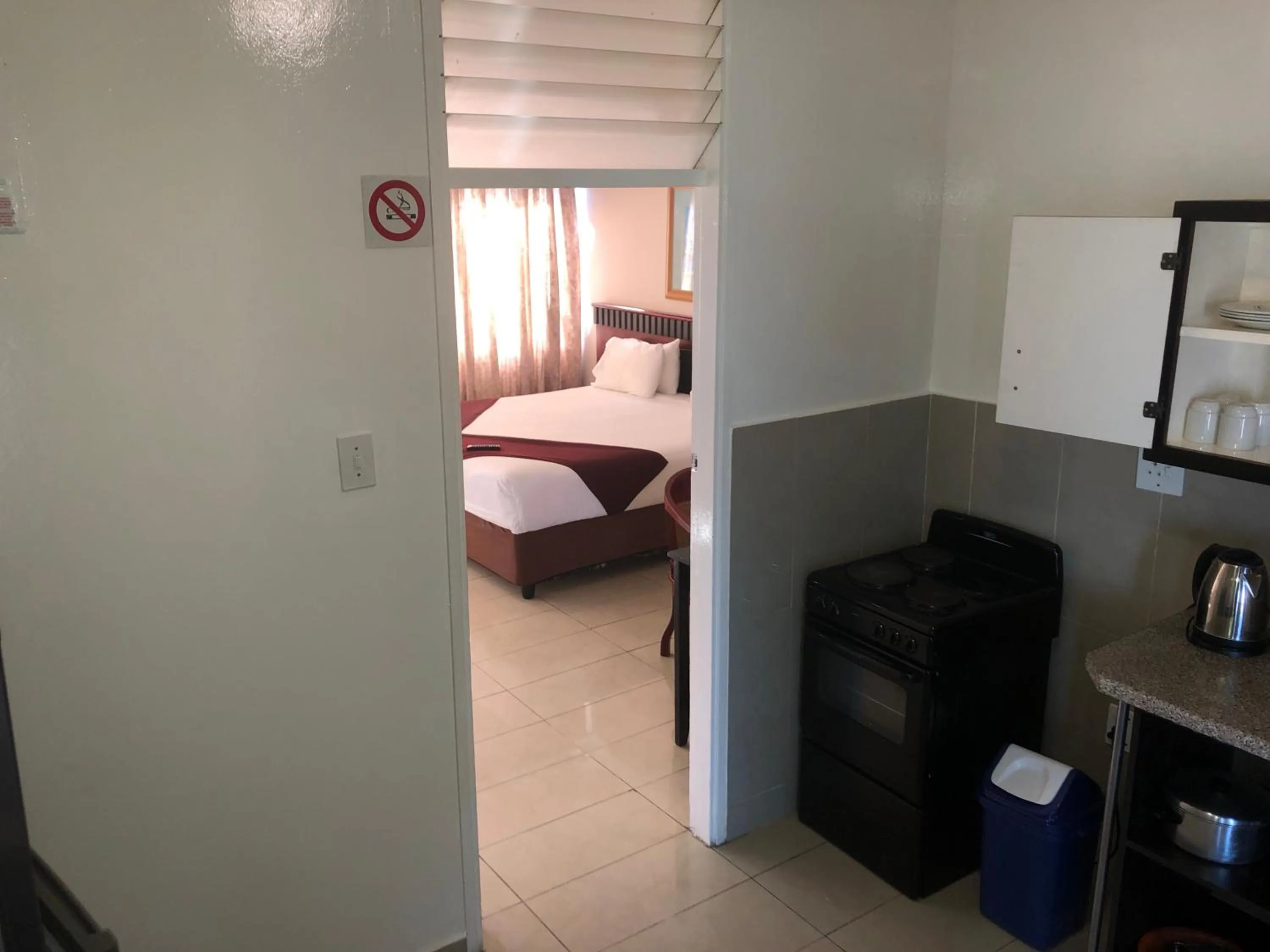 Bed in Coastlands Durban Self Catering Holiday Apartments