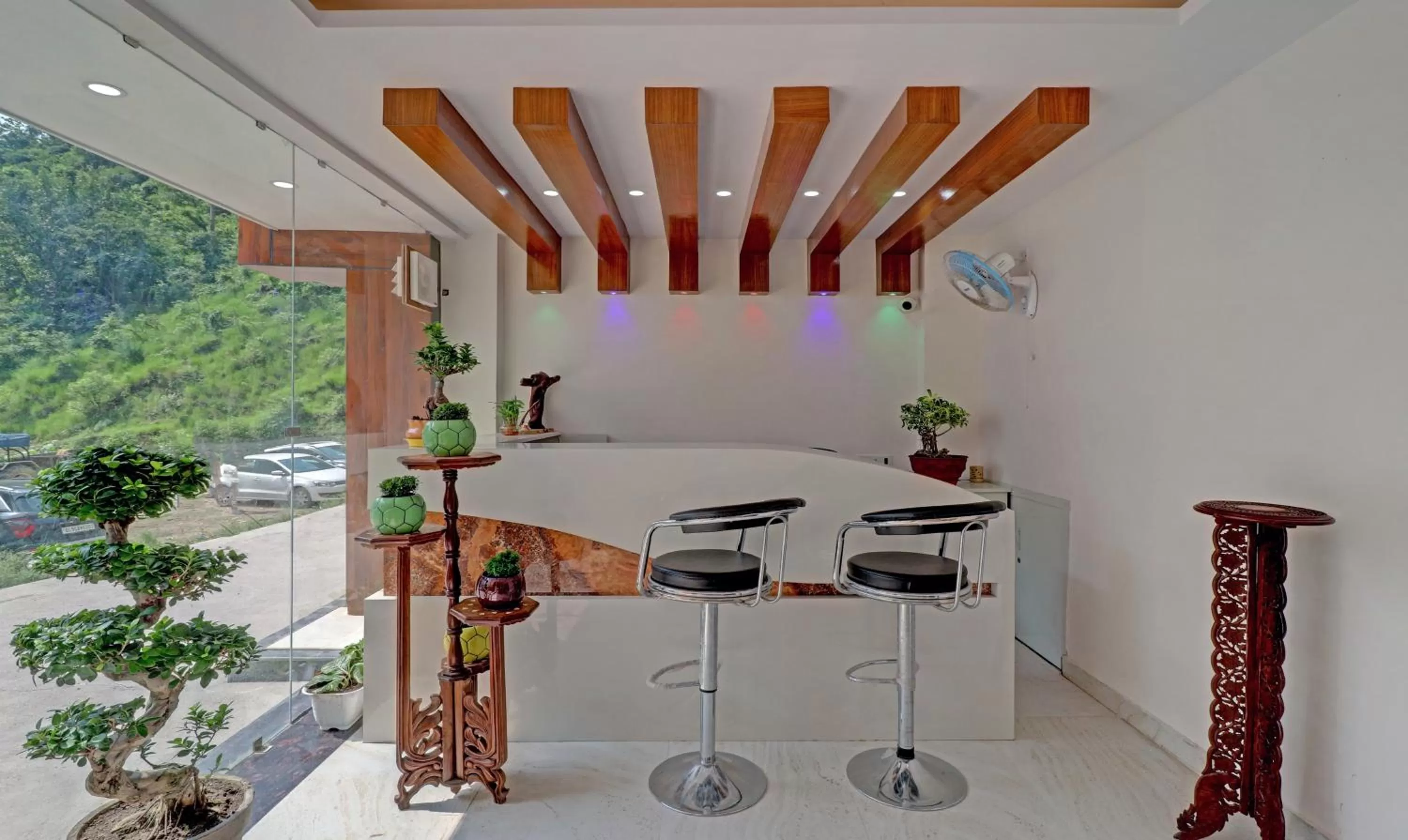 Lobby or reception in Hotel Hidden Delight Rishikesh