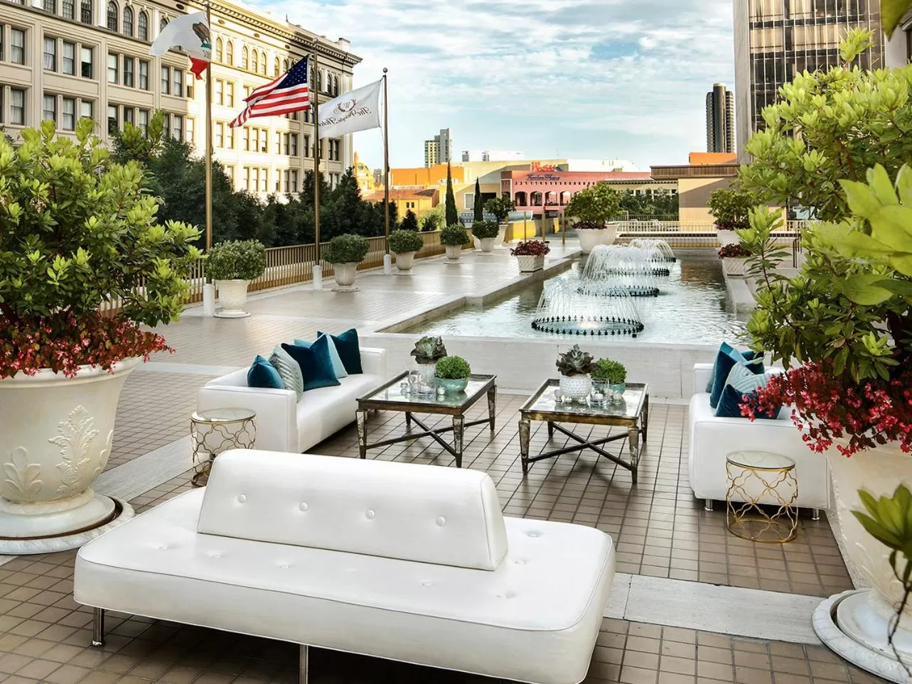 Patio in The Westgate Hotel