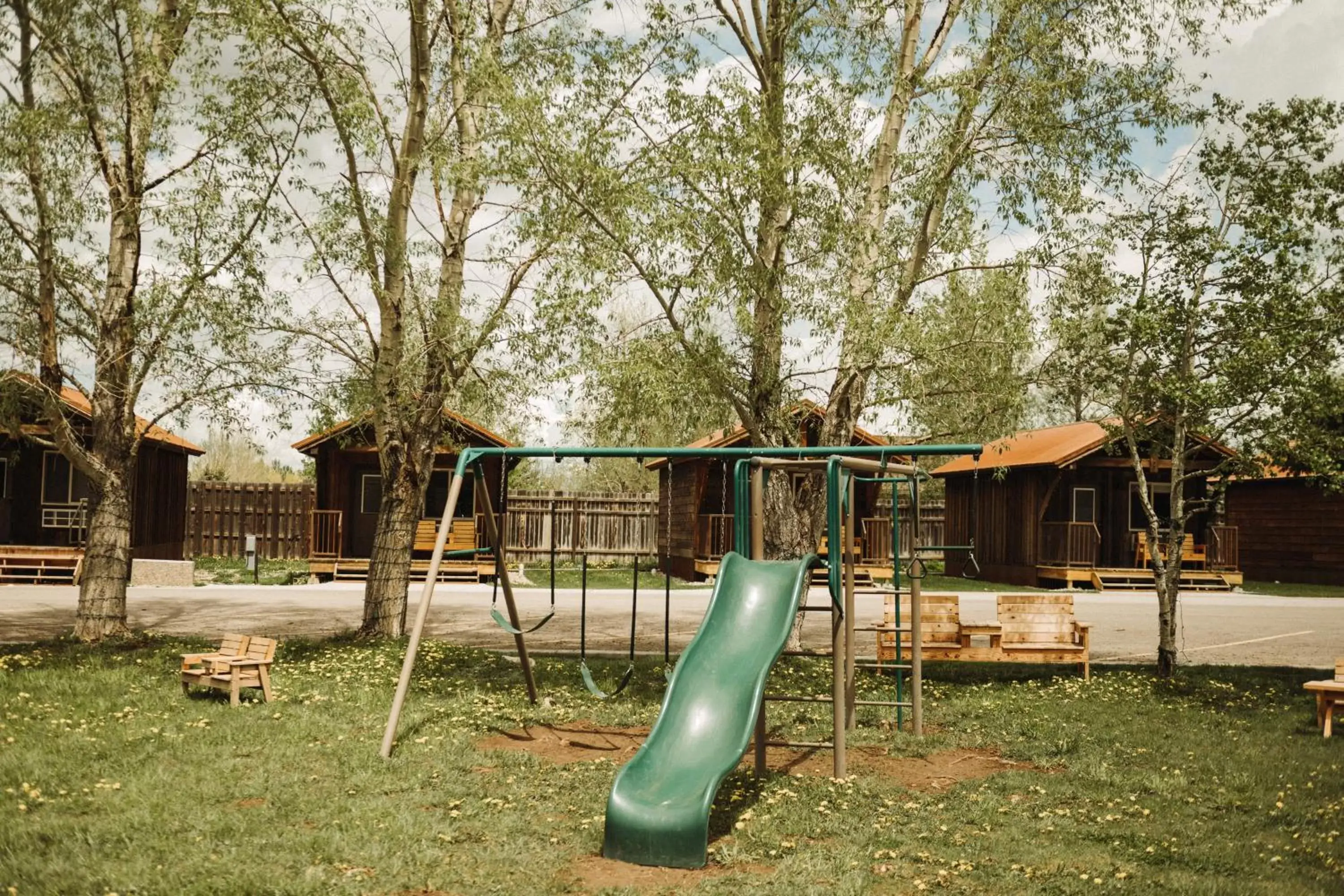 Children's Play Area in Teton Valley Resort