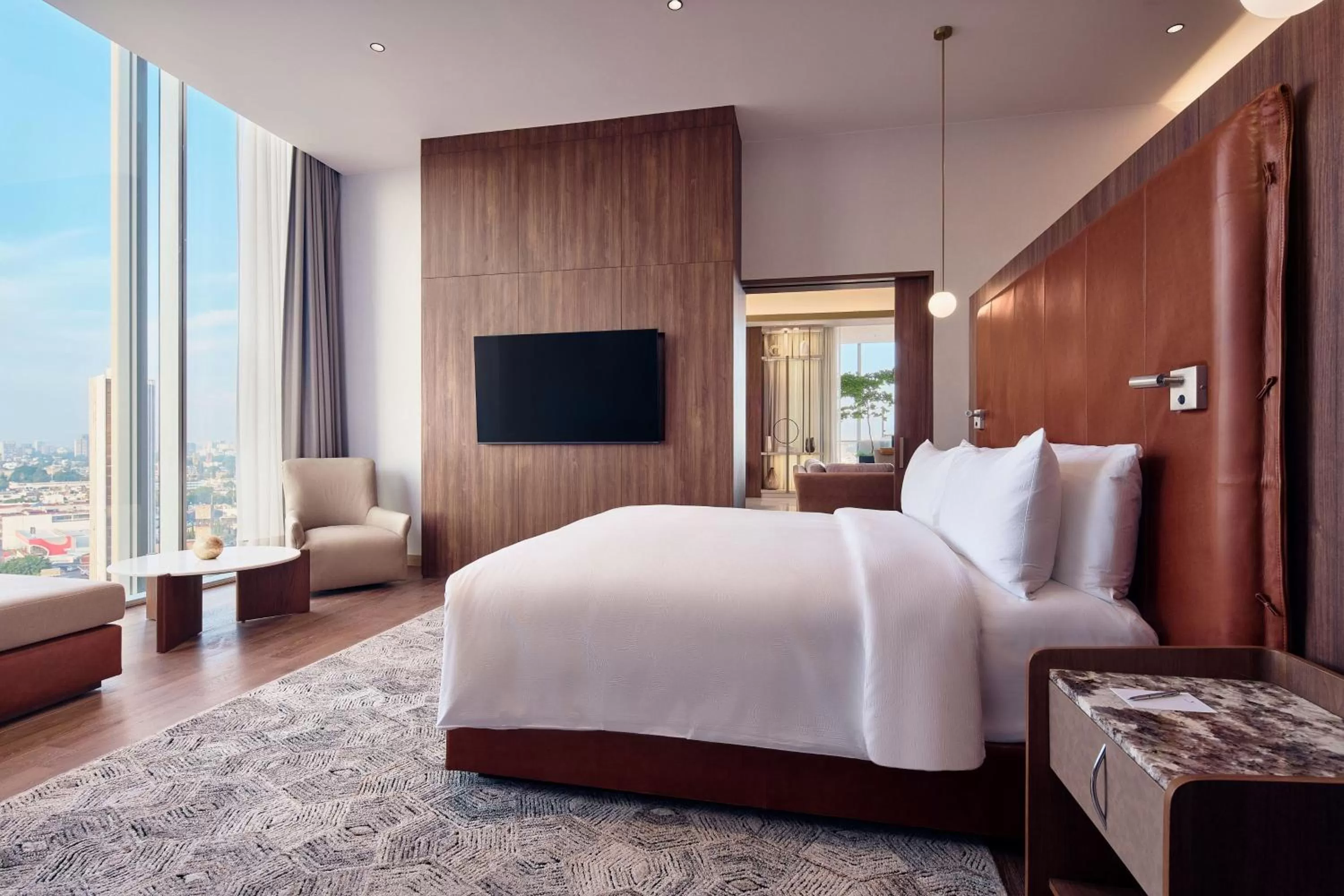 Bedroom, Bed in JW Marriott Hotel Guadalajara