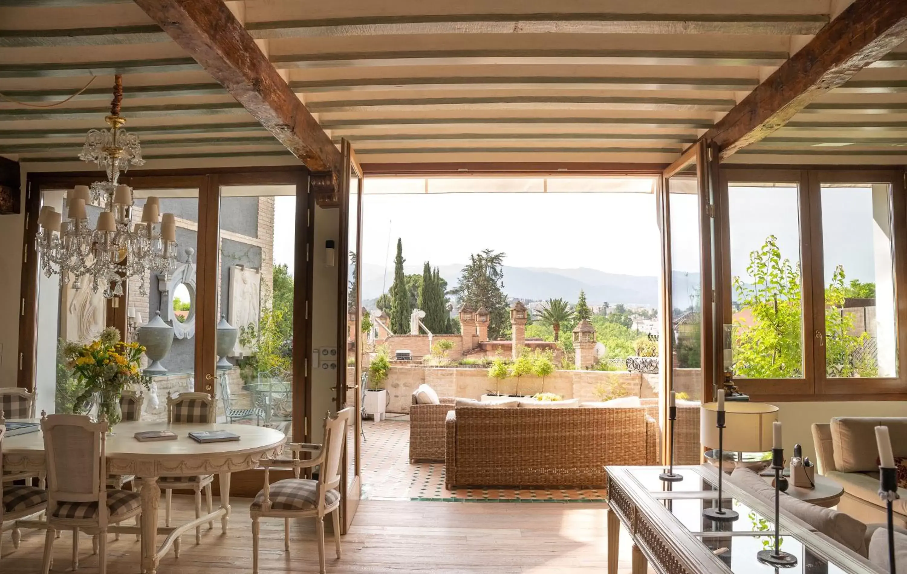 Balcony/Terrace, Restaurant/Places to Eat in La Corrala del Realejo