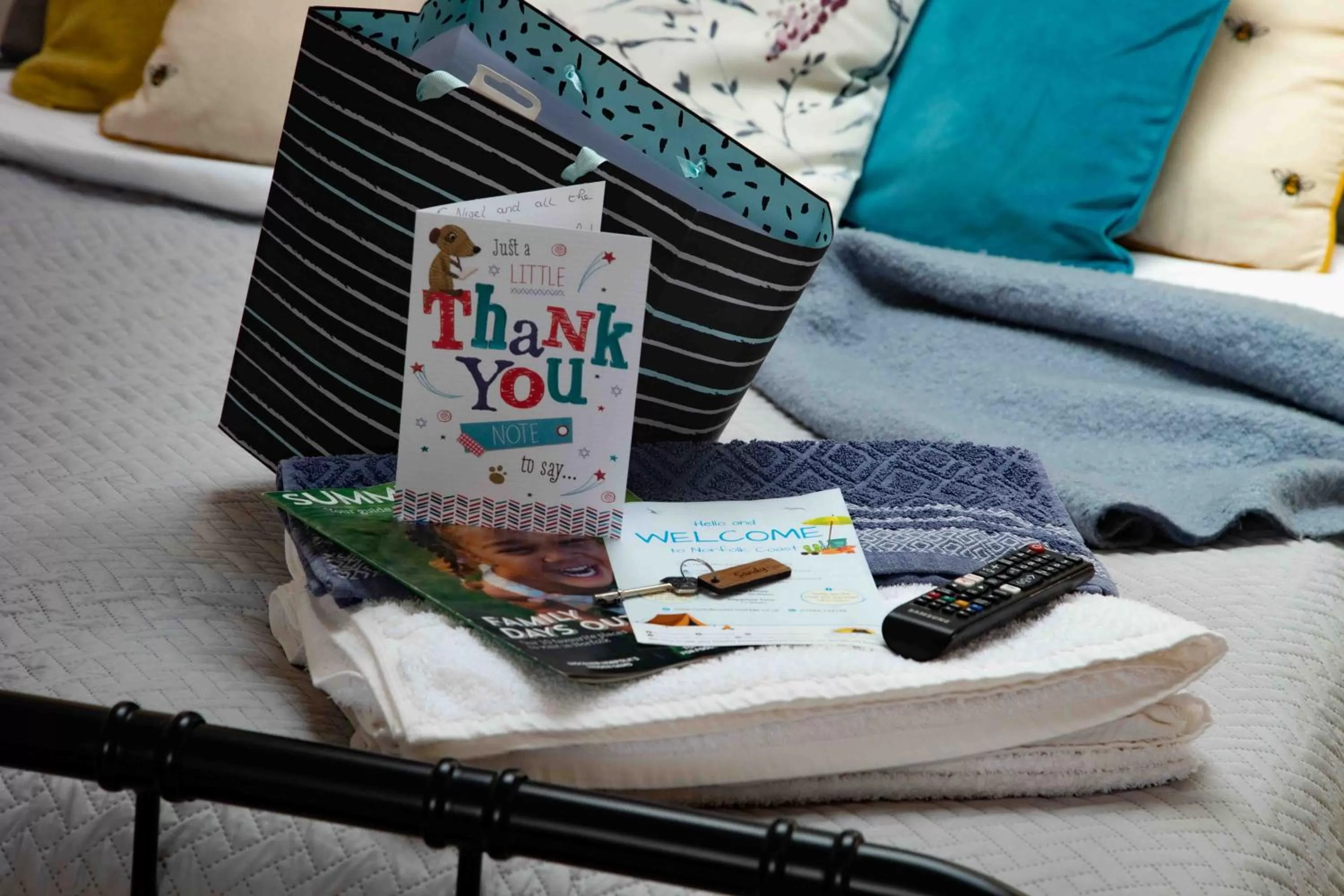 Bed in Norfolk Accommodation