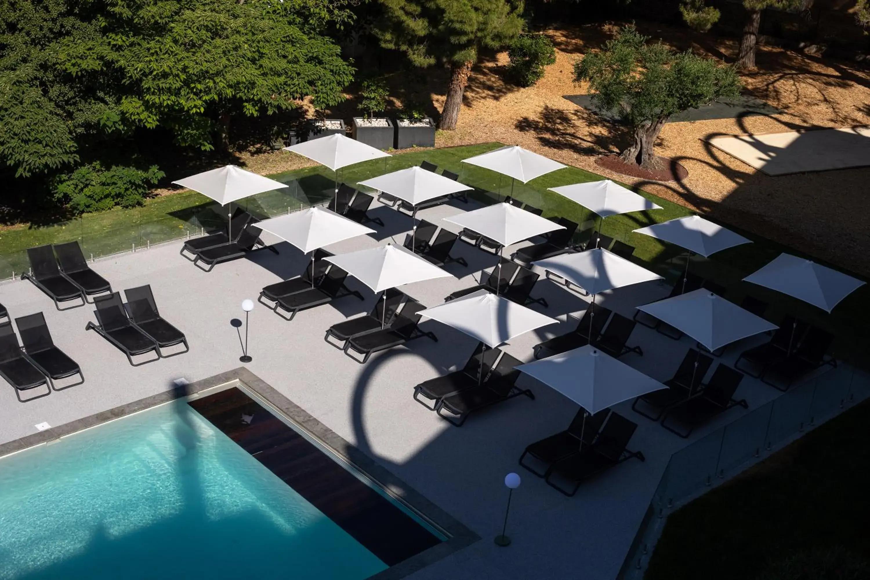 Swimming pool, Pool View in Novotel Montpellier