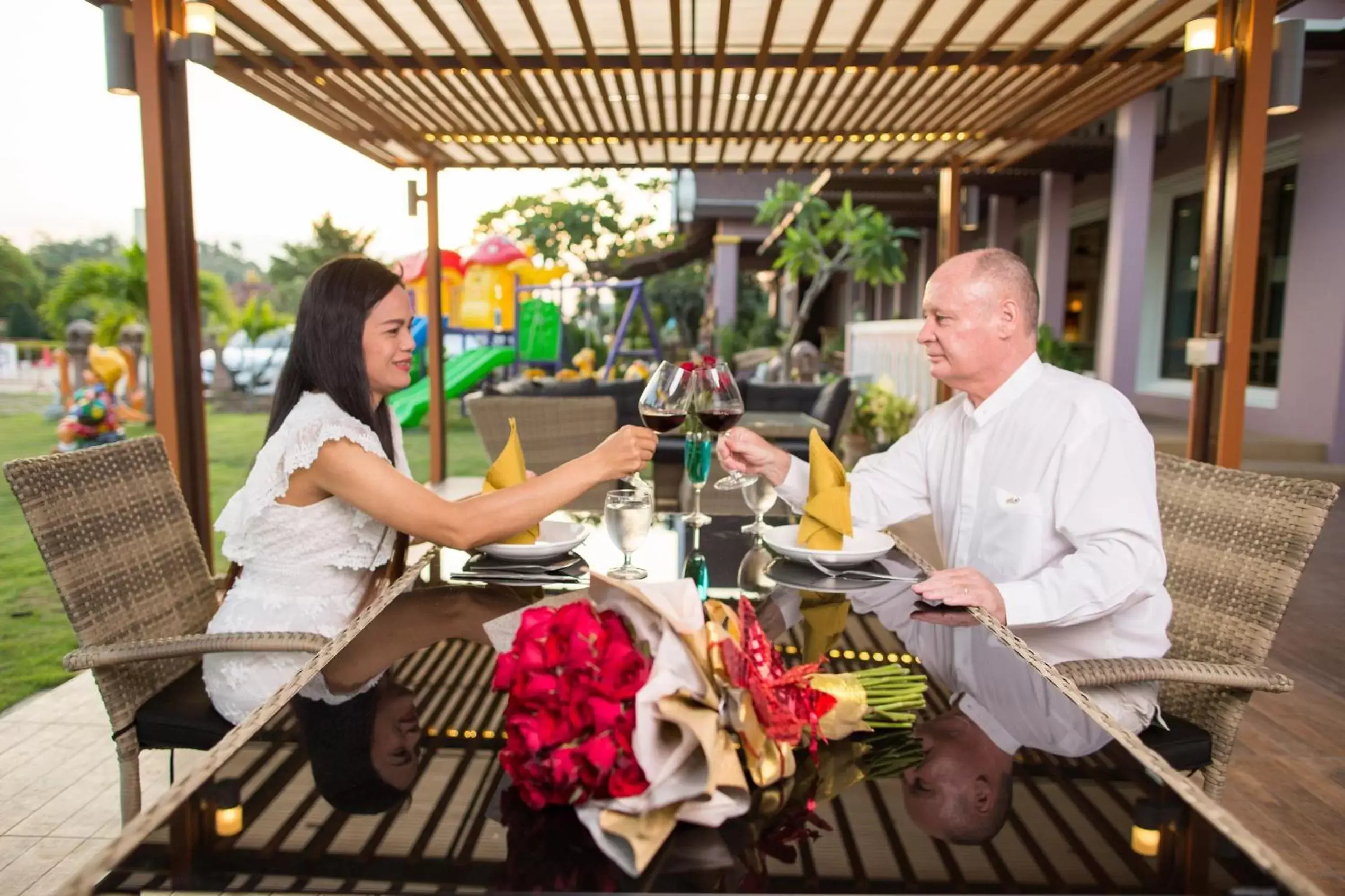 Balcony/Terrace in Phanomrungpuri Hotel Buriram