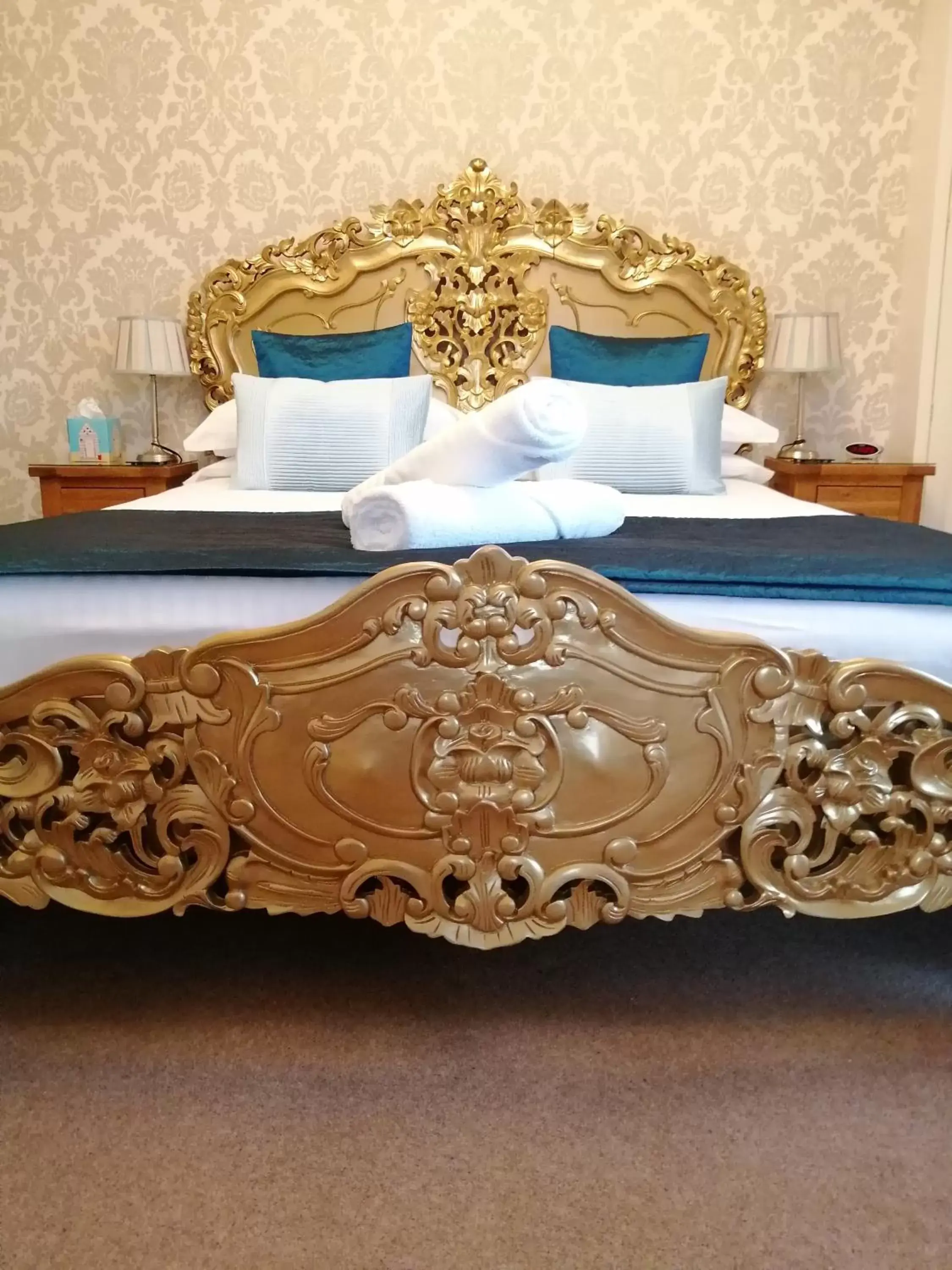 Bed in Allerdale Guest House