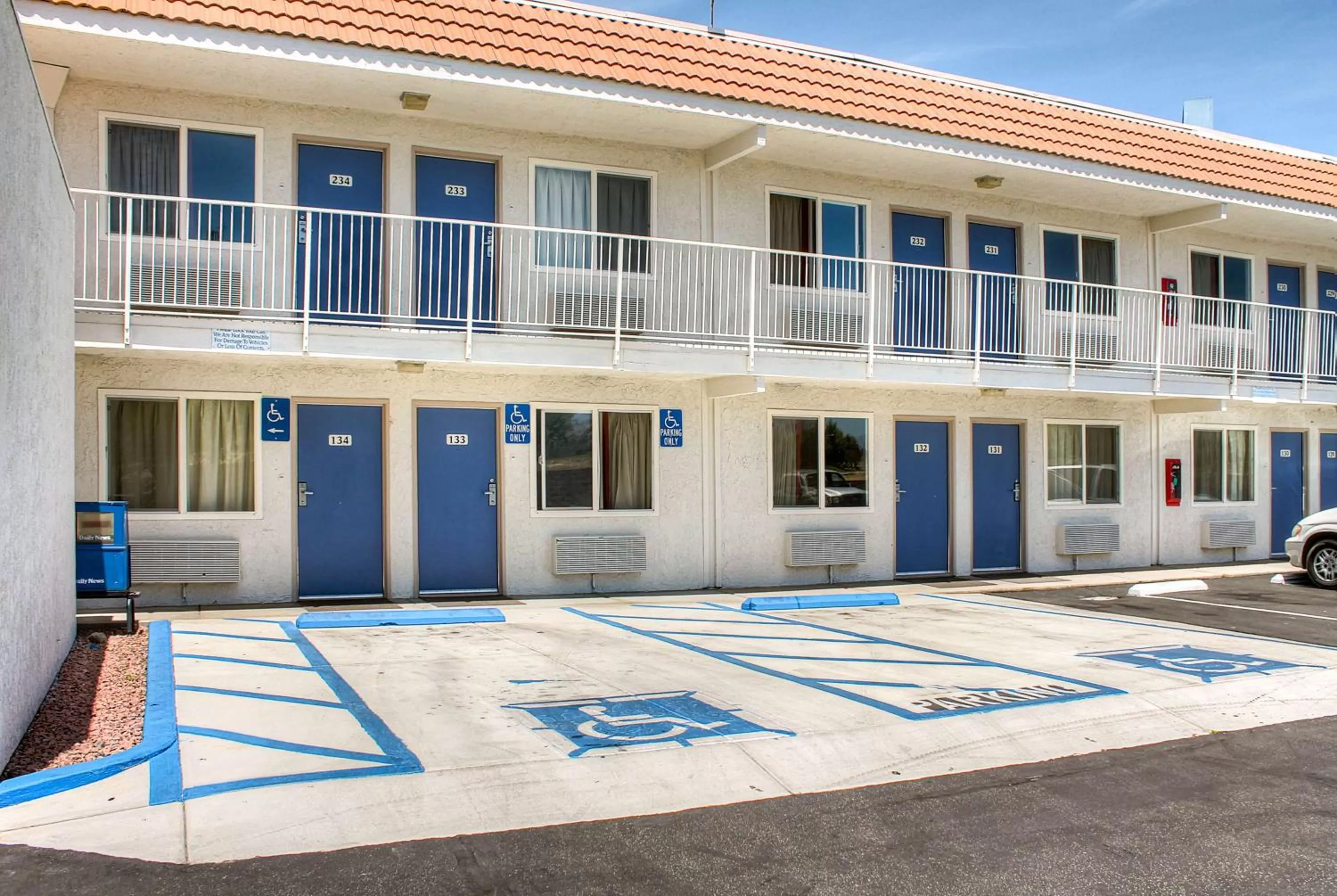 Property building in Motel 6-Lancaster, CA