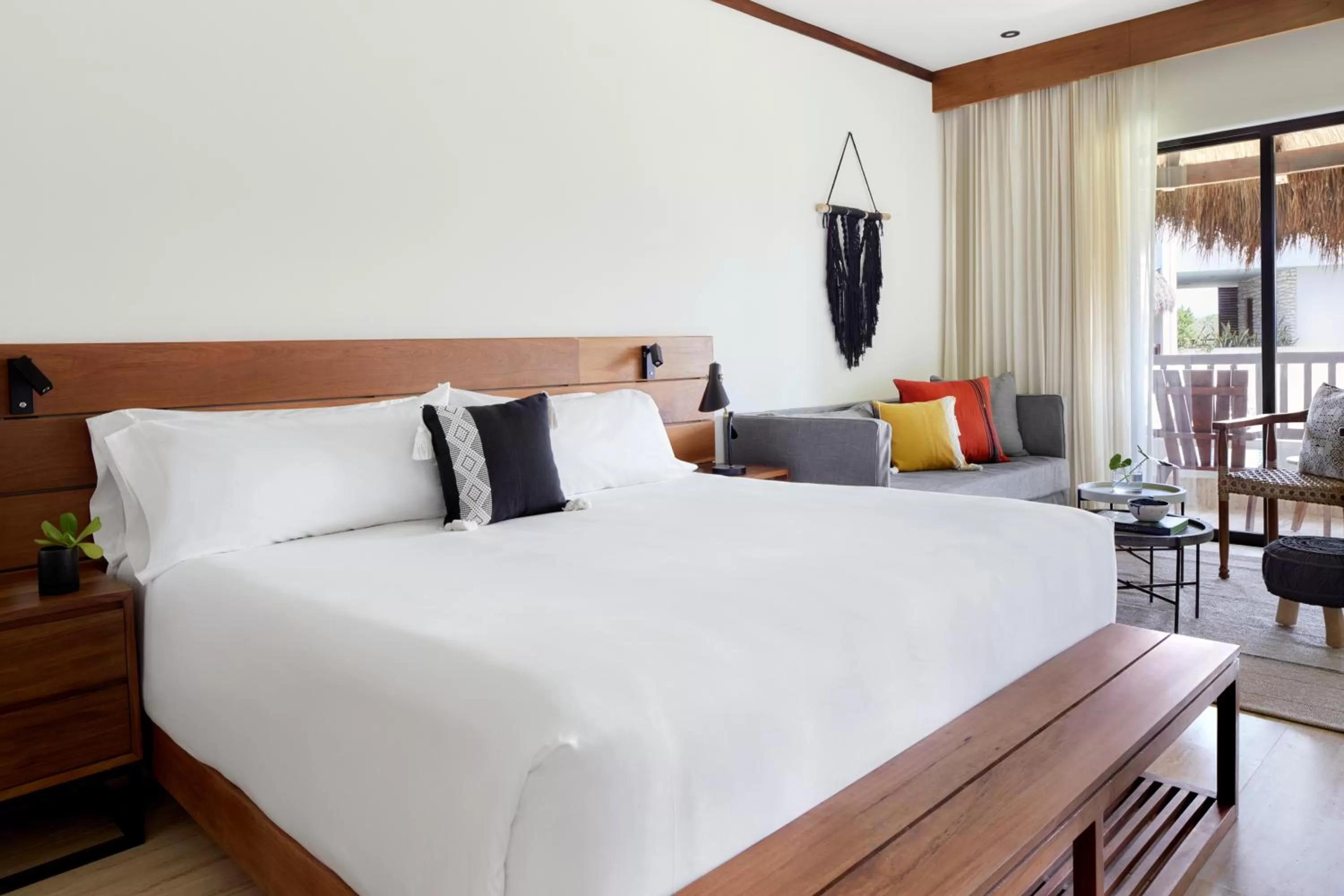 Bedroom, Bed in Kimpton Aluna Resort Tulum by IHG