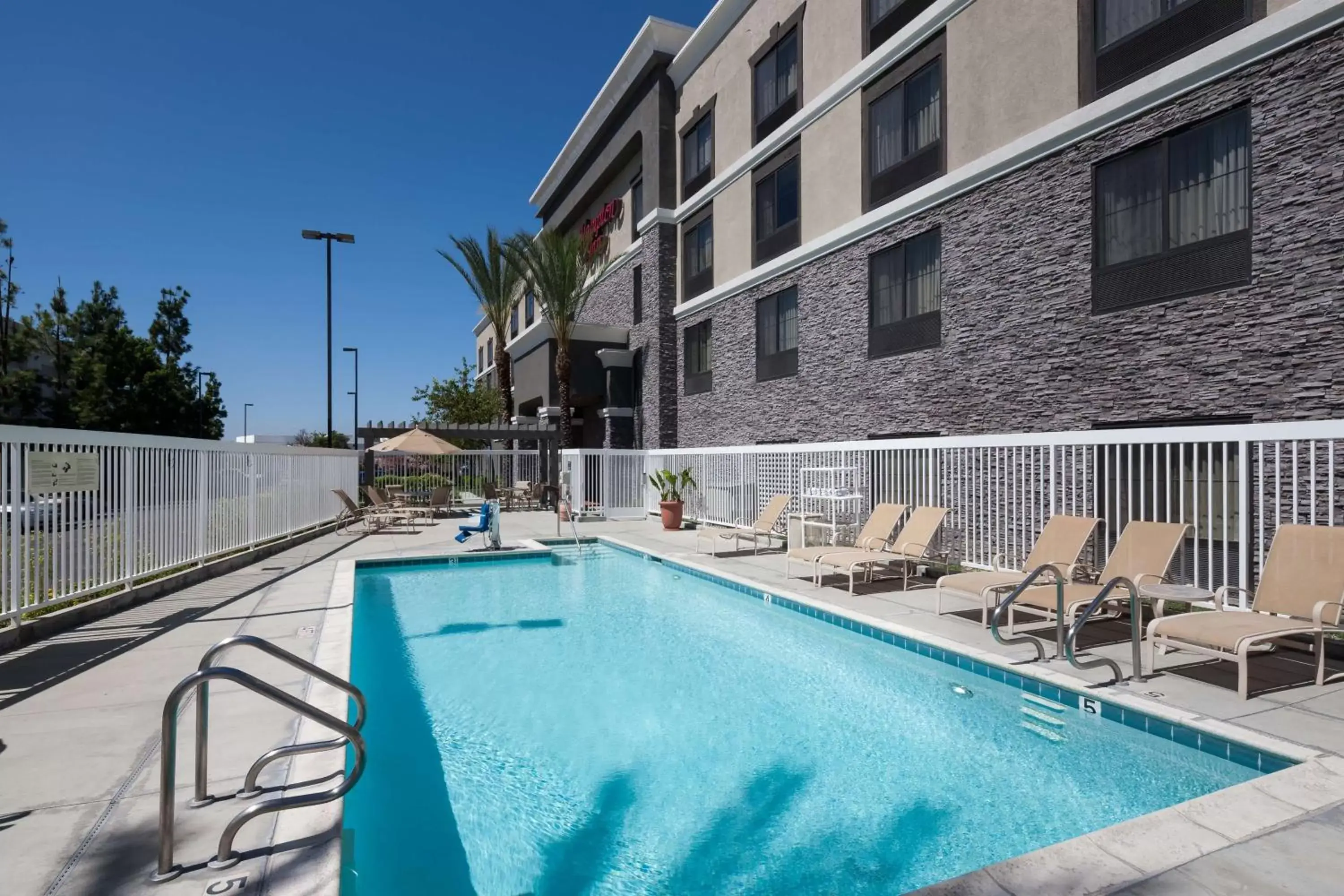 Pool view, Swimming Pool in Hampton Inn Los Angeles Orange County Cypress