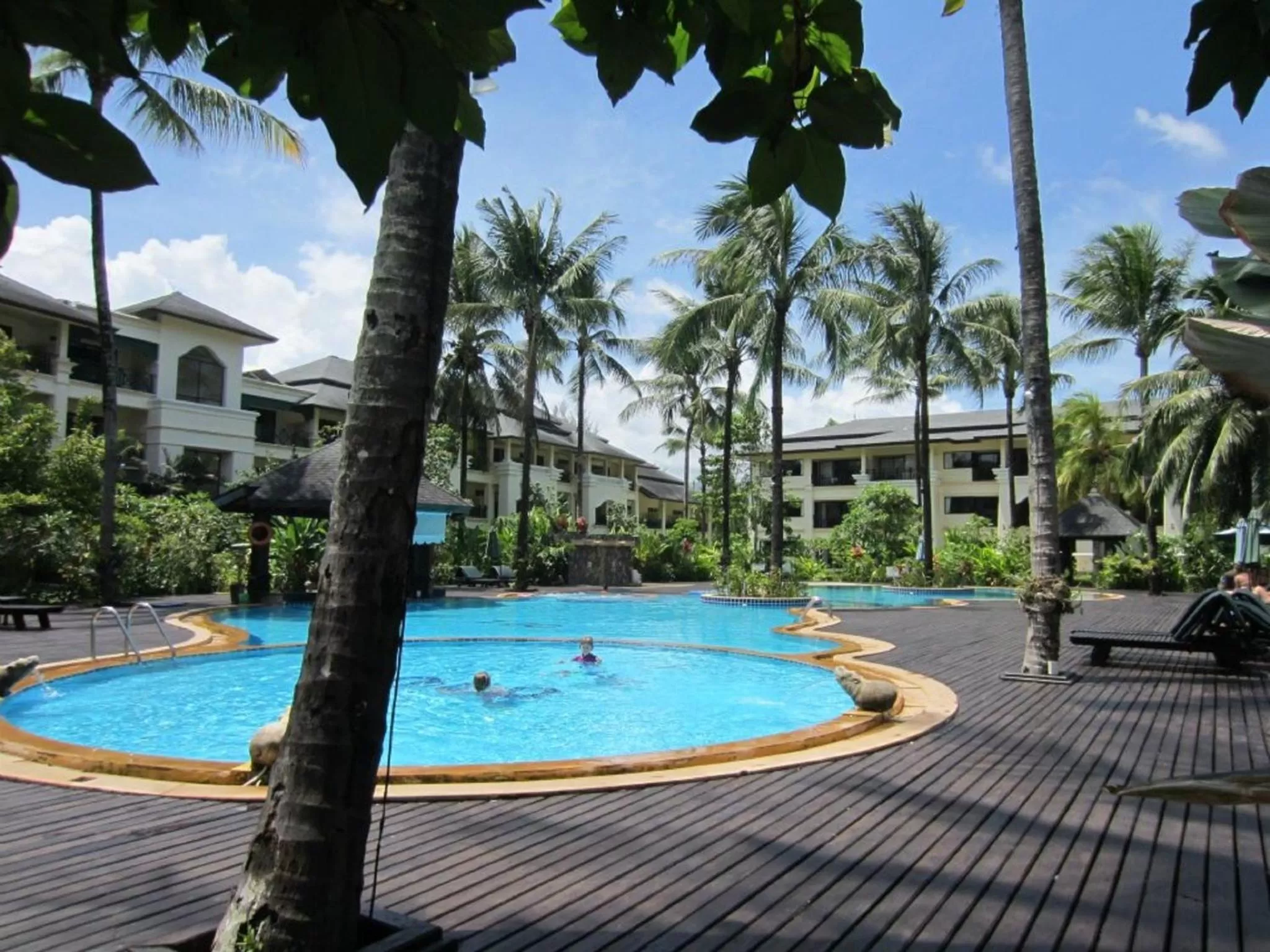 Swimming pool in Khaolak Orchid Beach Resort - SHA Extra Plus